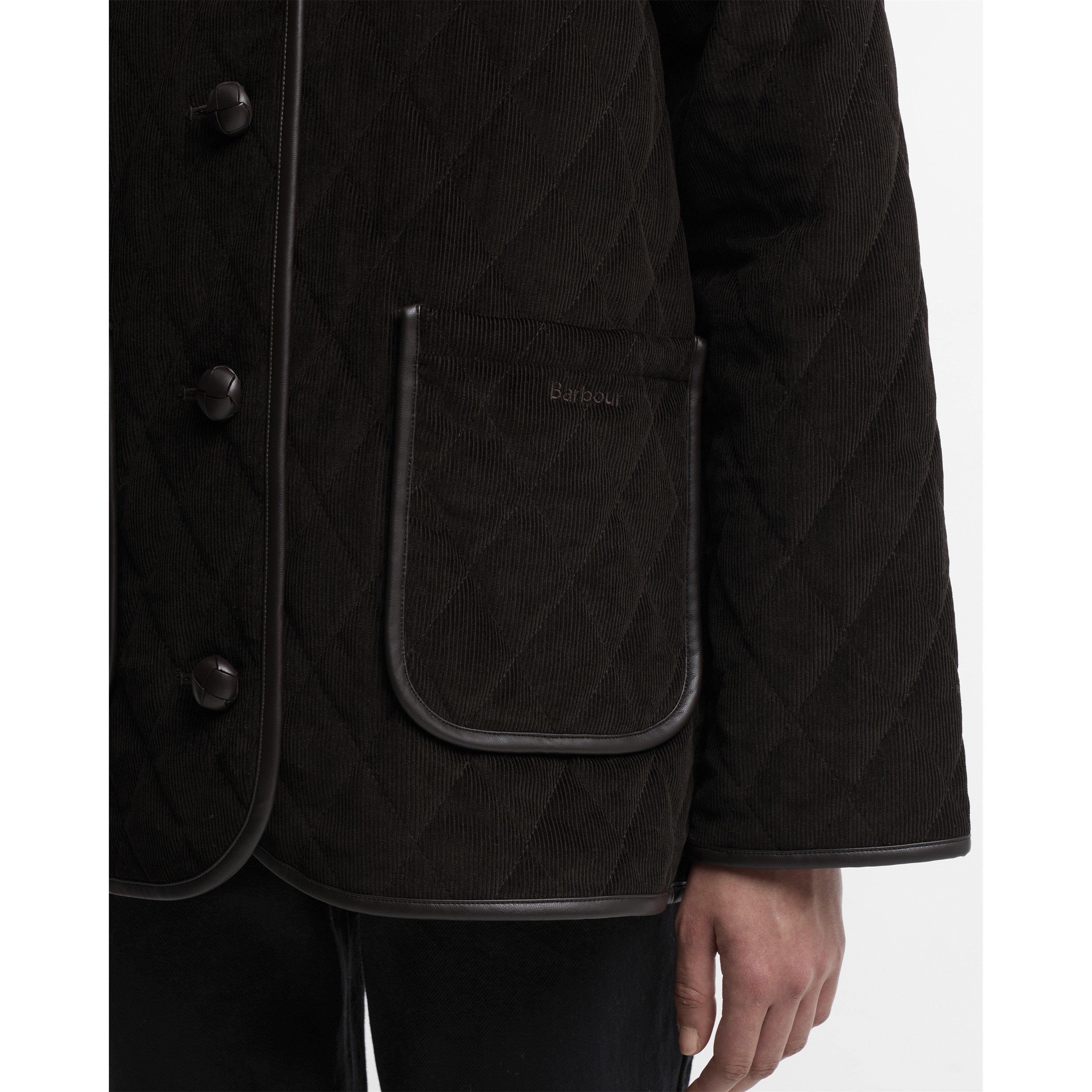 Dk Brn/Shw Clsc - Barbour - B.Li Marlow Qlt Jkt Ld64 - 4