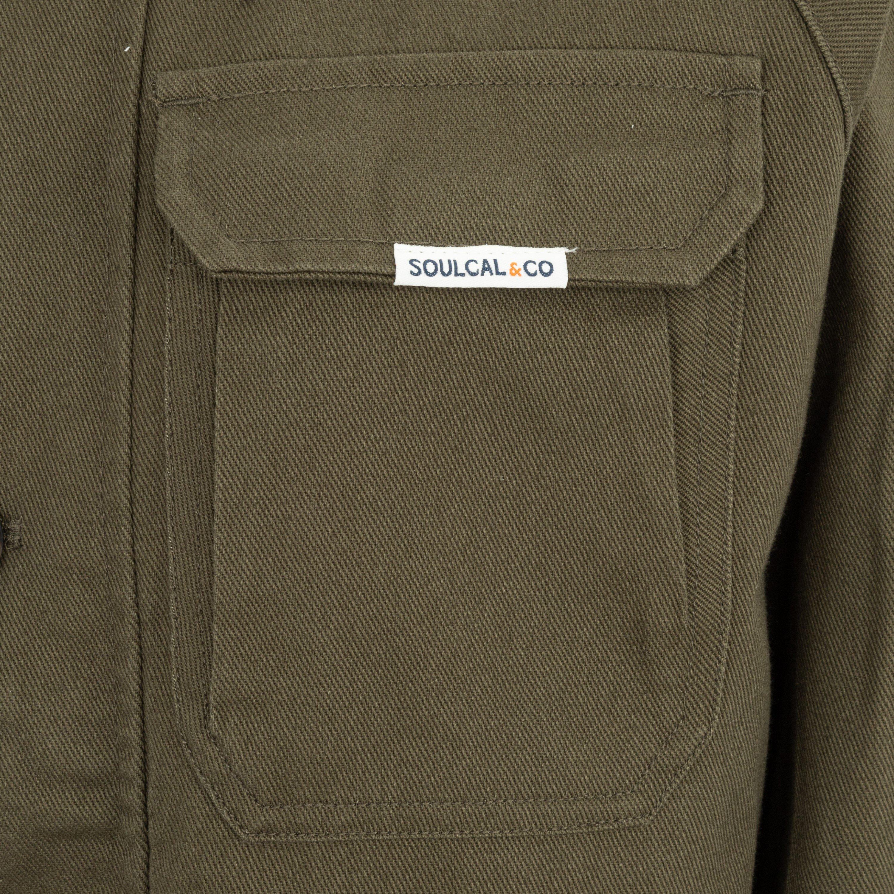 Khaki - SoulCal - Parka Women Jacket - 4
