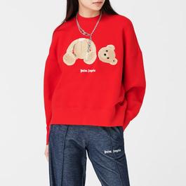 Palm Angels Bear Crew Sweatshirt