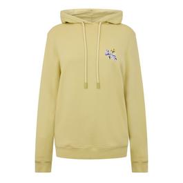 Off White Flower Hoodie