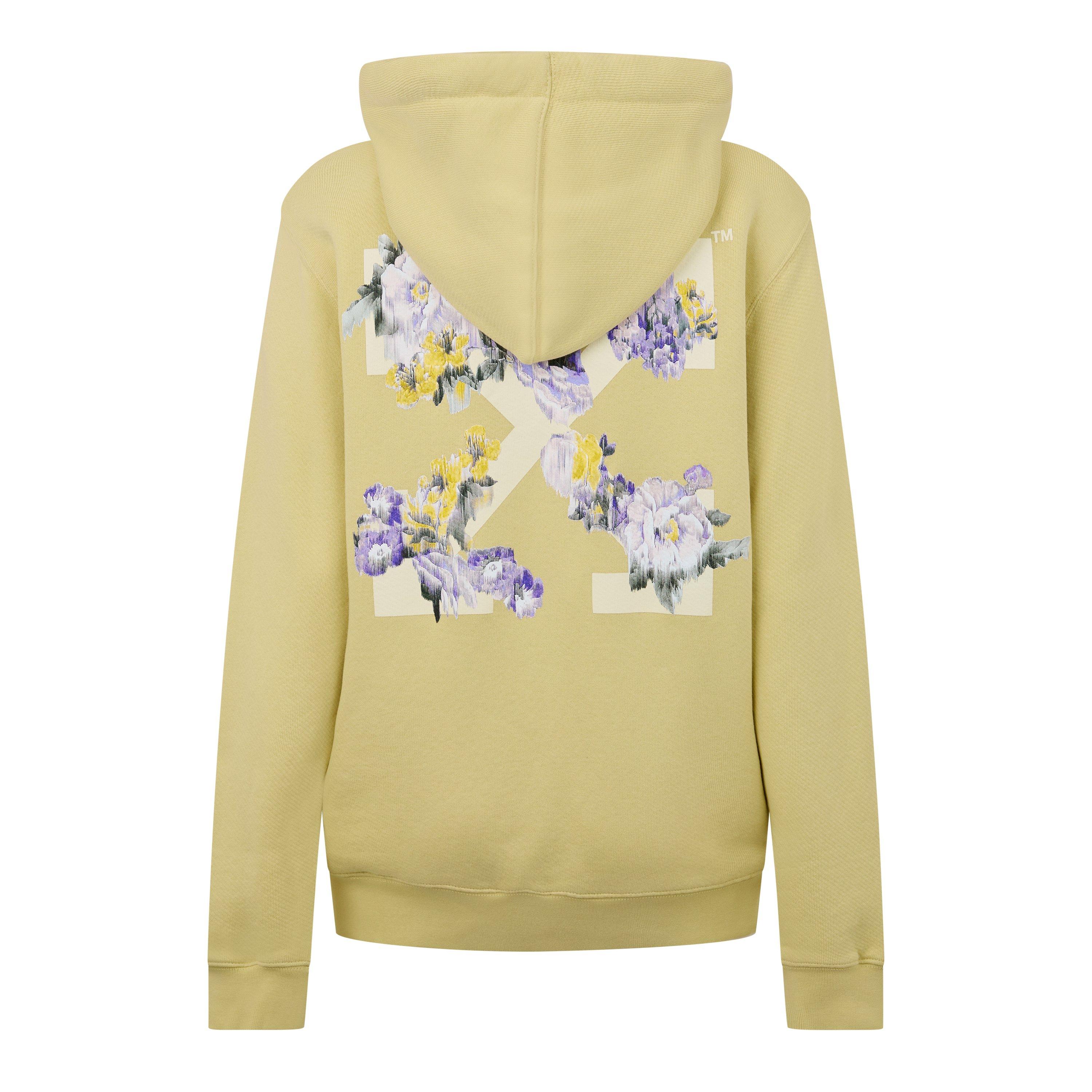 Off white peach blossom hoodie online