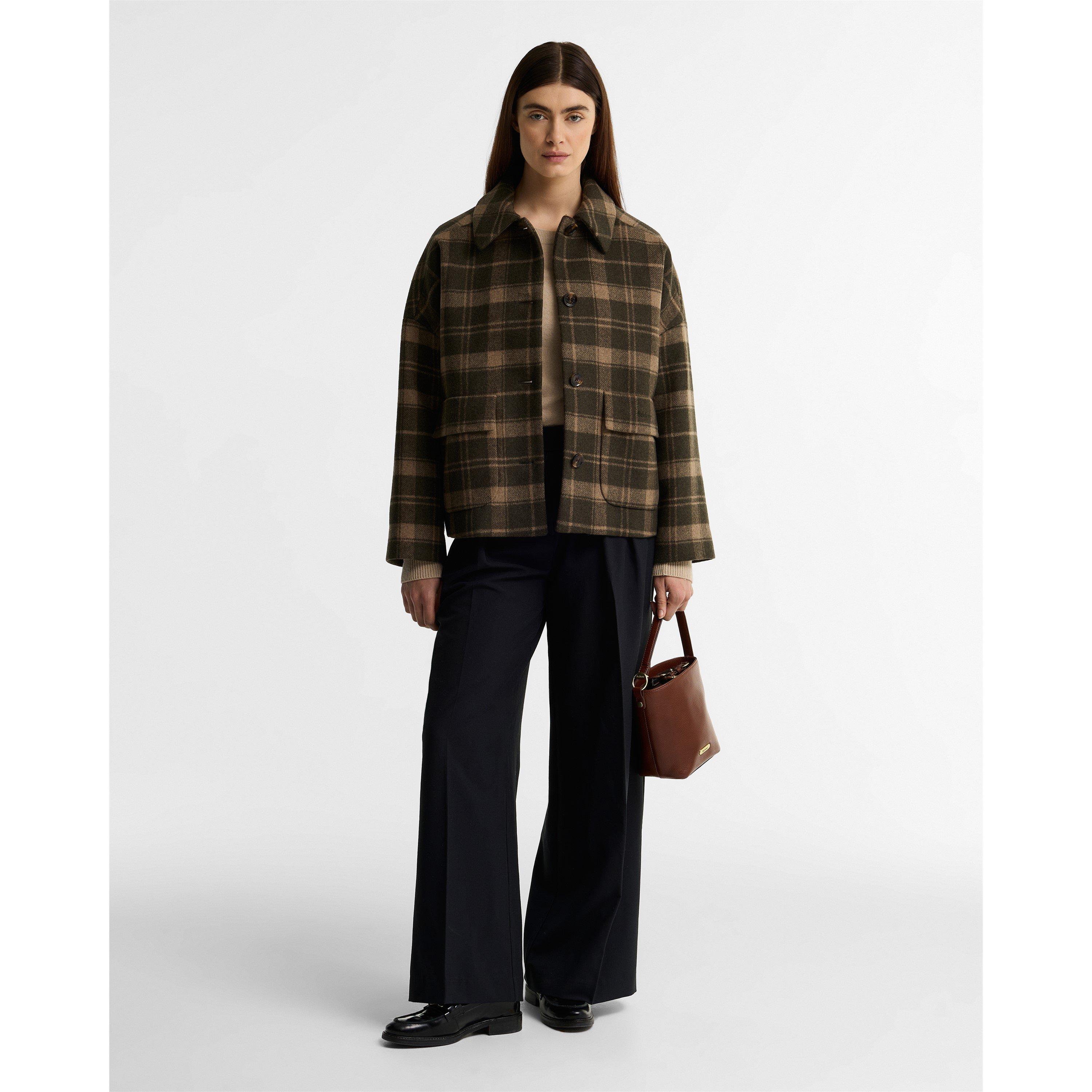 Olv/Bsct Check - Barbour - B.Li Myla Checked Wo Ld64 - 6