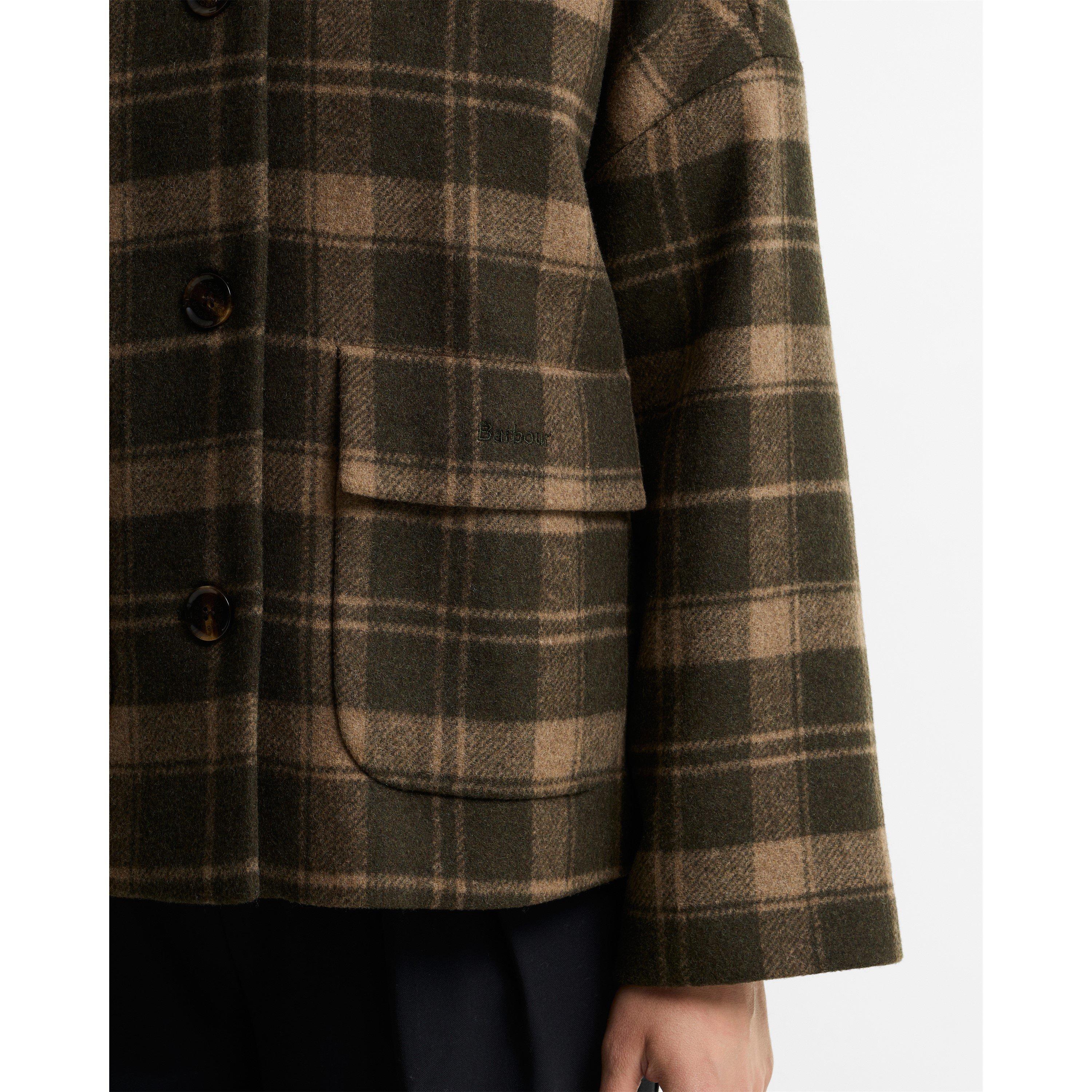 Olv/Bsct Check - Barbour - B.Li Myla Checked Wo Ld64 - 7