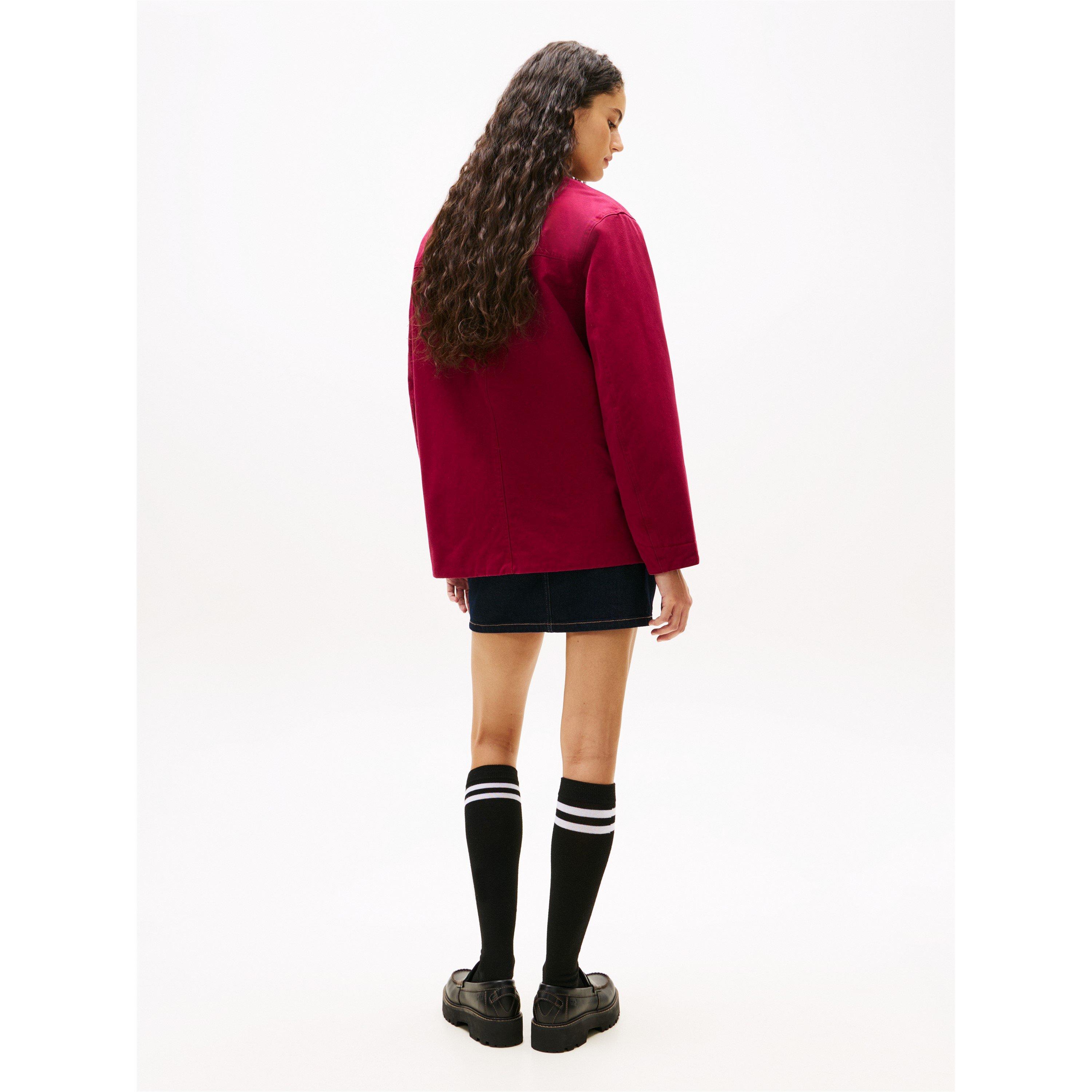 Lavish Cerise - Tommy Jeans - TJ Twill Cord Jkt Ld61 - 5