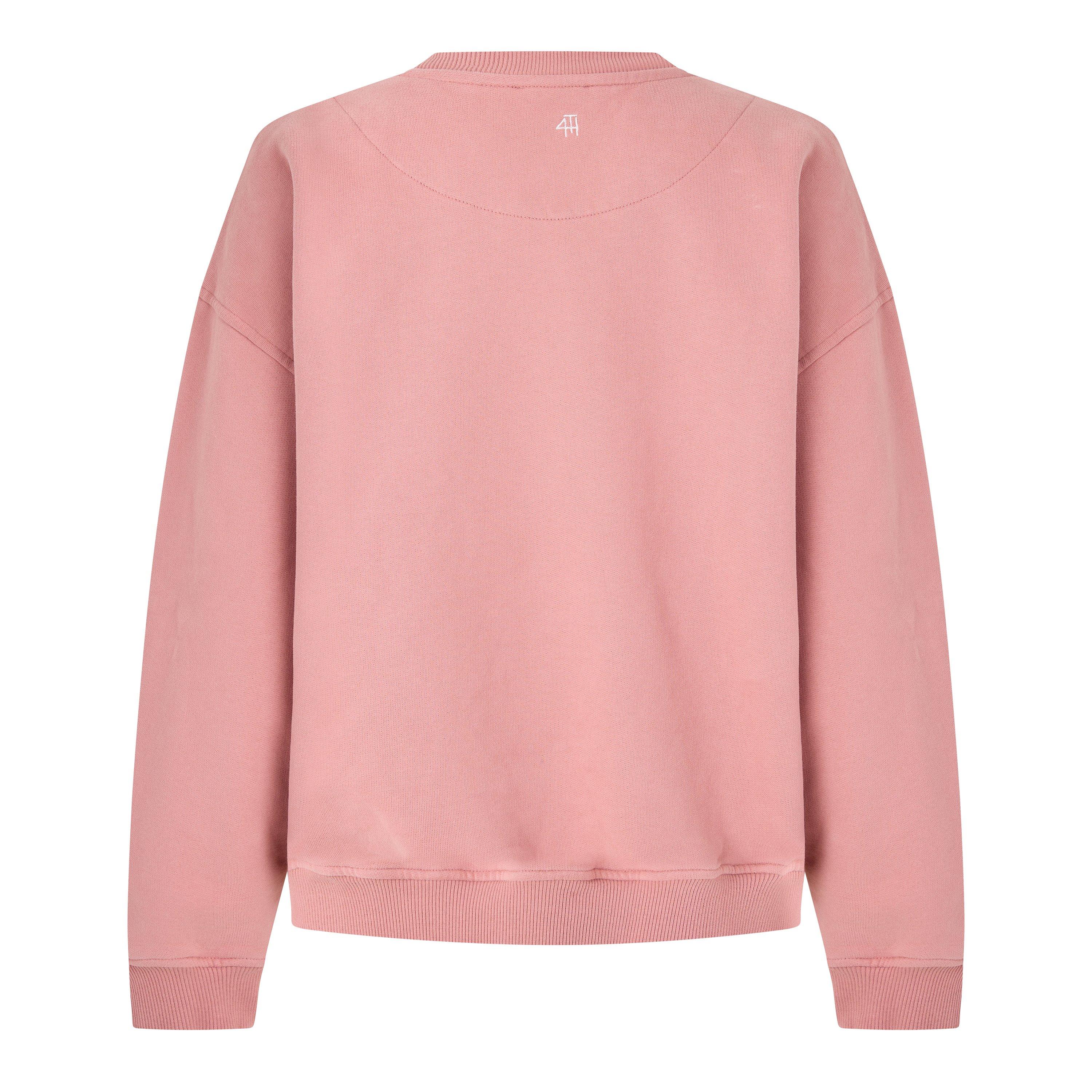 Red - 4th and Reckless - Women's Leon Logo Crew Sweatshirt - 2
