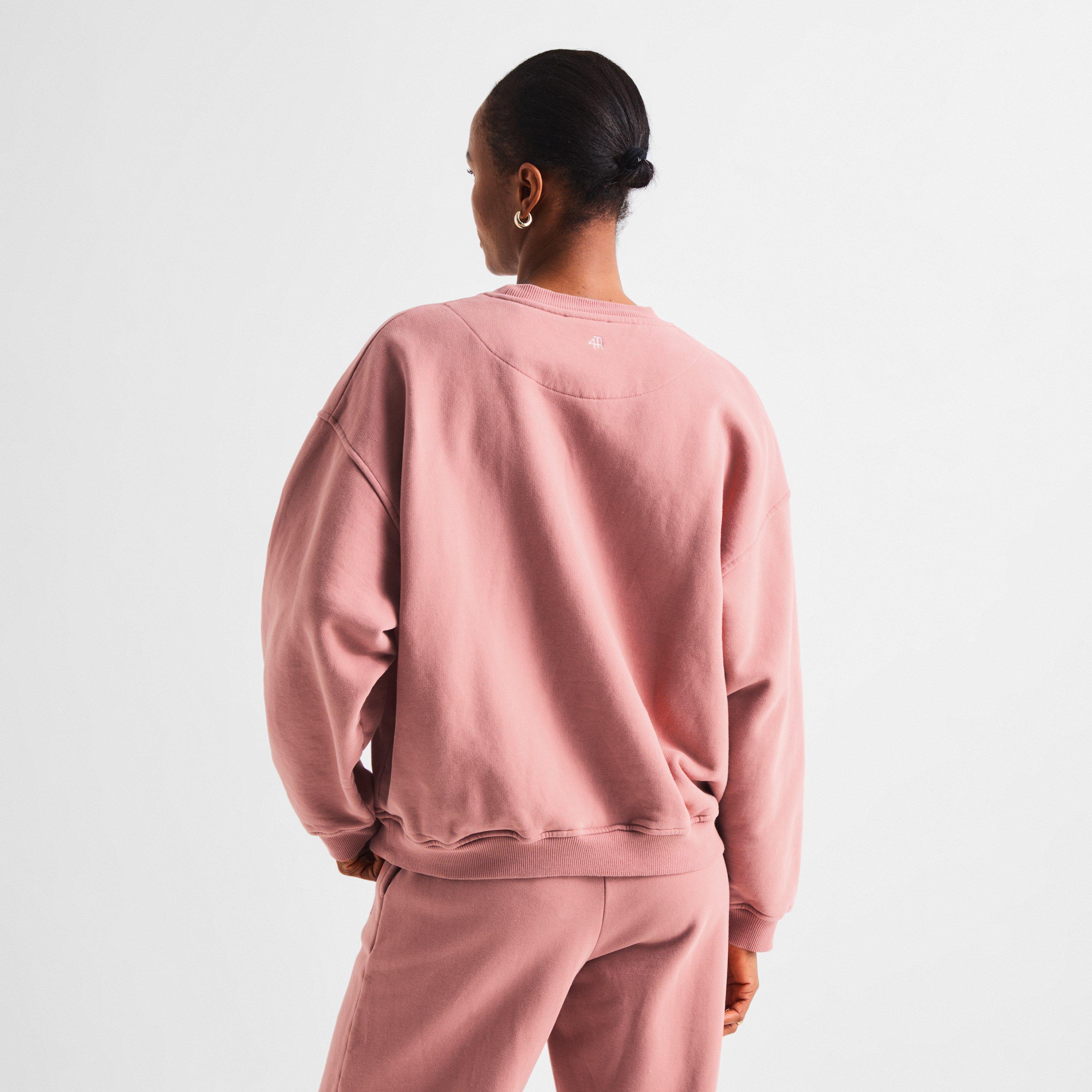 Red - 4th and Reckless - Women's Leon Logo Crew Sweatshirt - 4