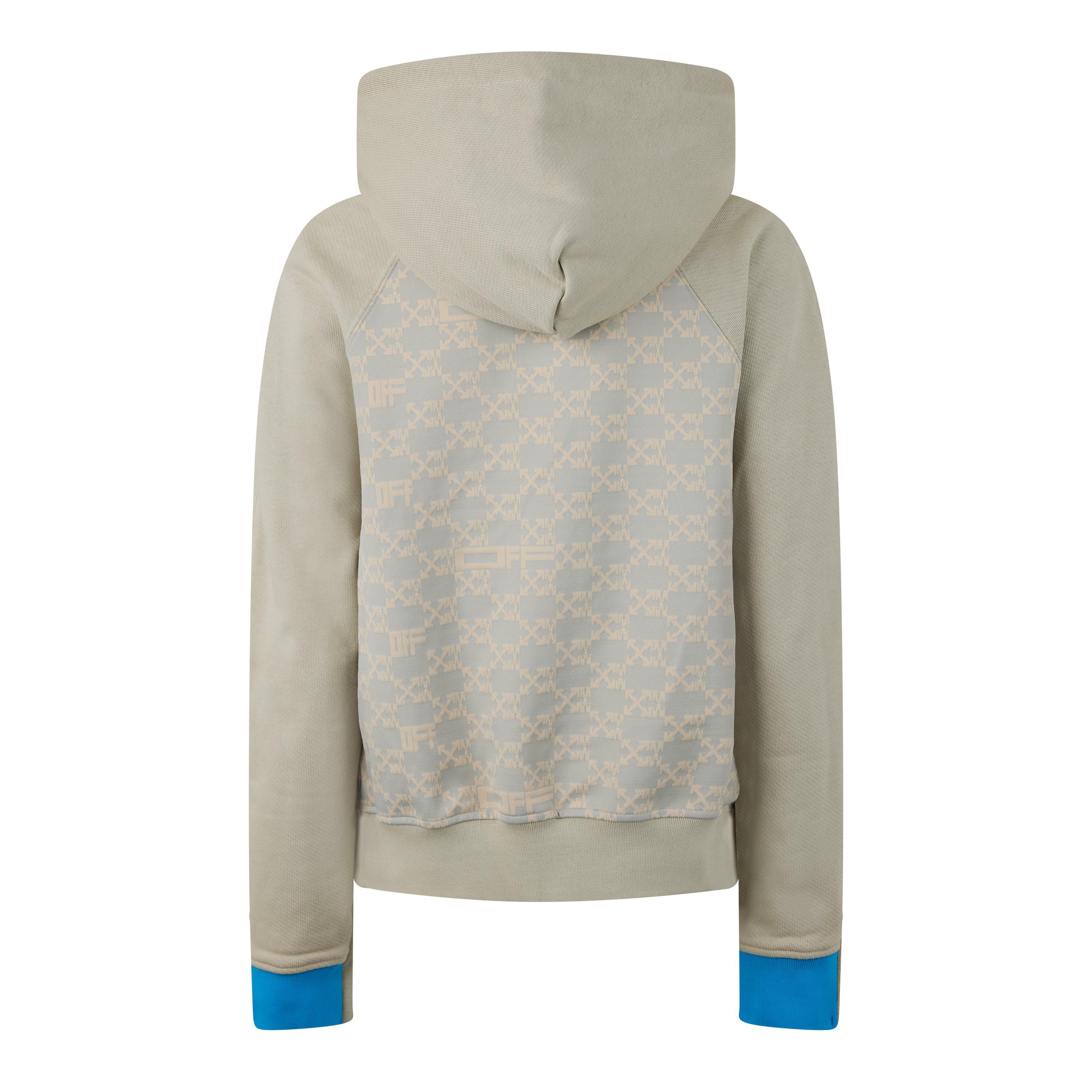 Green - Off White - Women's Off Monogram Hoodie - 2