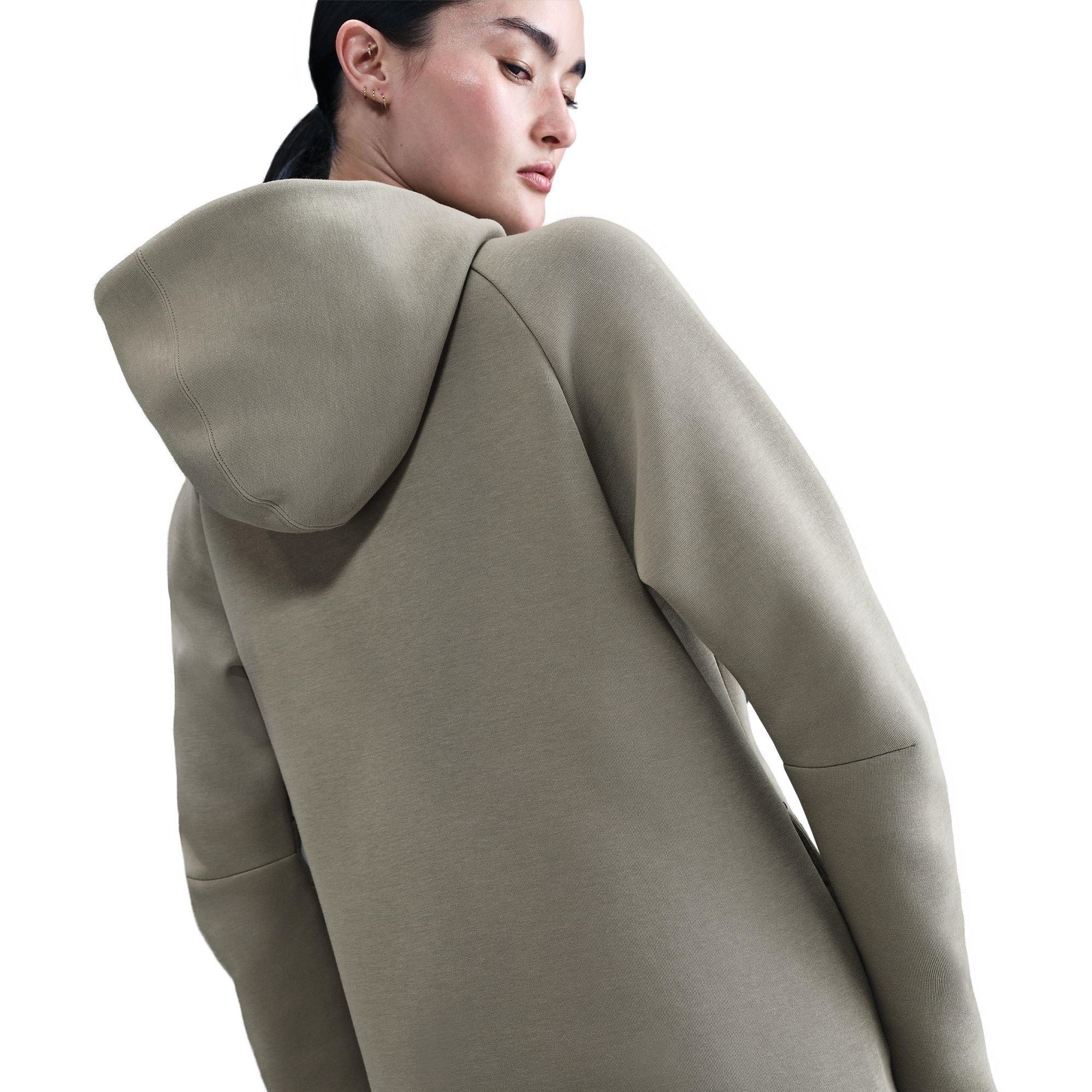 LIGHT ARMY/BLAC - Nike - Women's Tech Fleece Zip Hoodie - 2