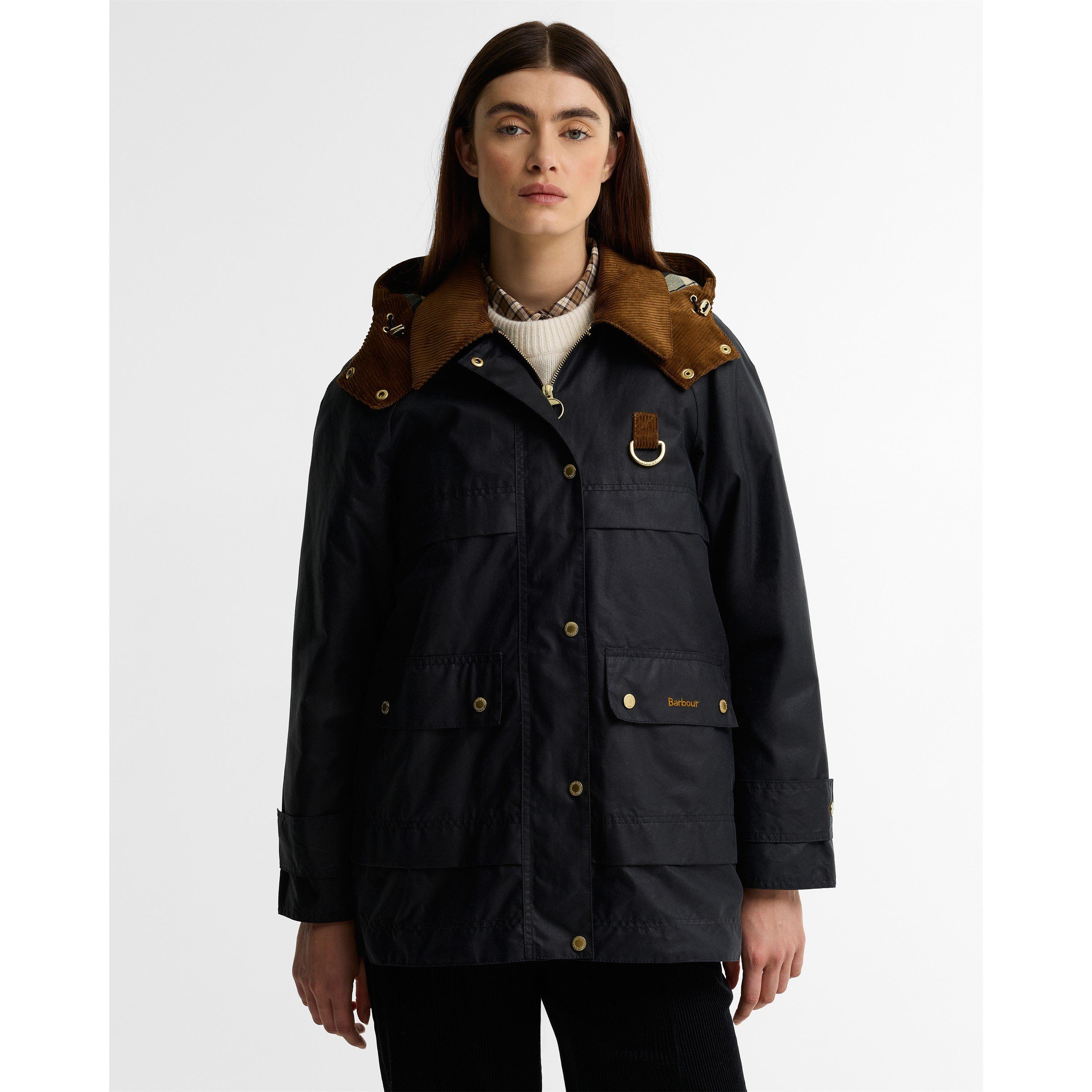 Navy/Anceint - Barbour - B.Li Wrenwood Wax Jk Ld64 - 1