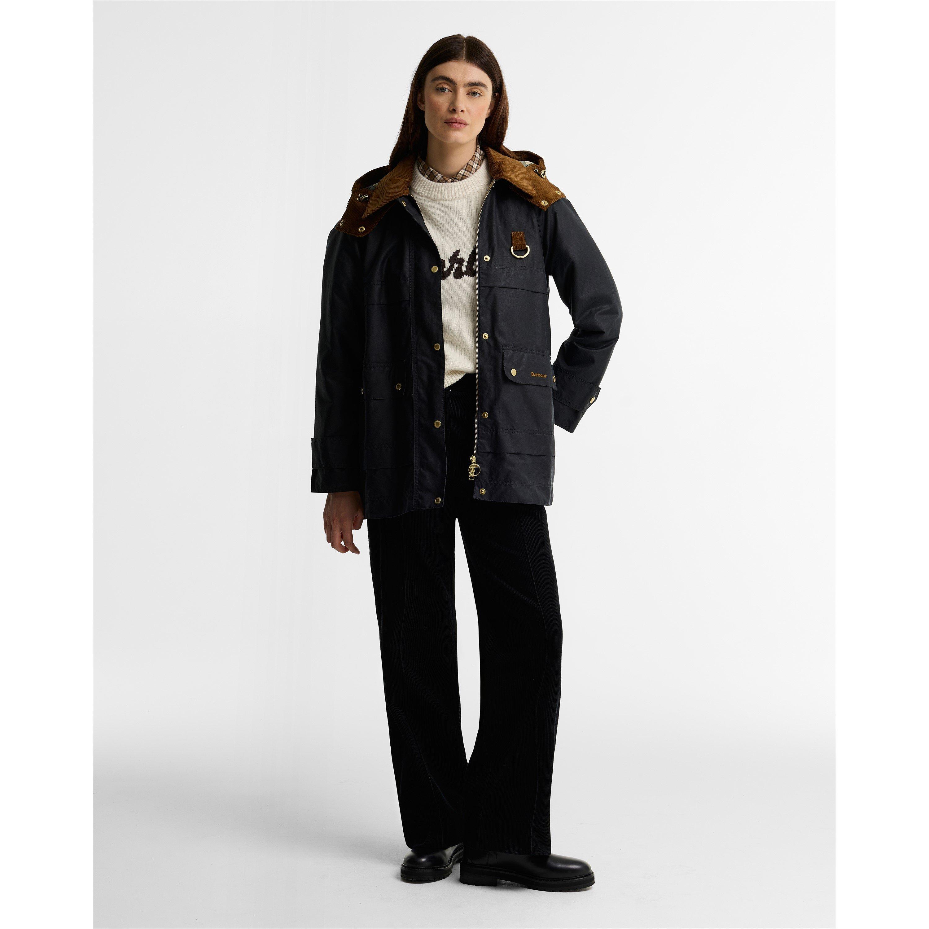 Navy/Anceint - Barbour - B.Li Wrenwood Wax Jk Ld64 - 7
