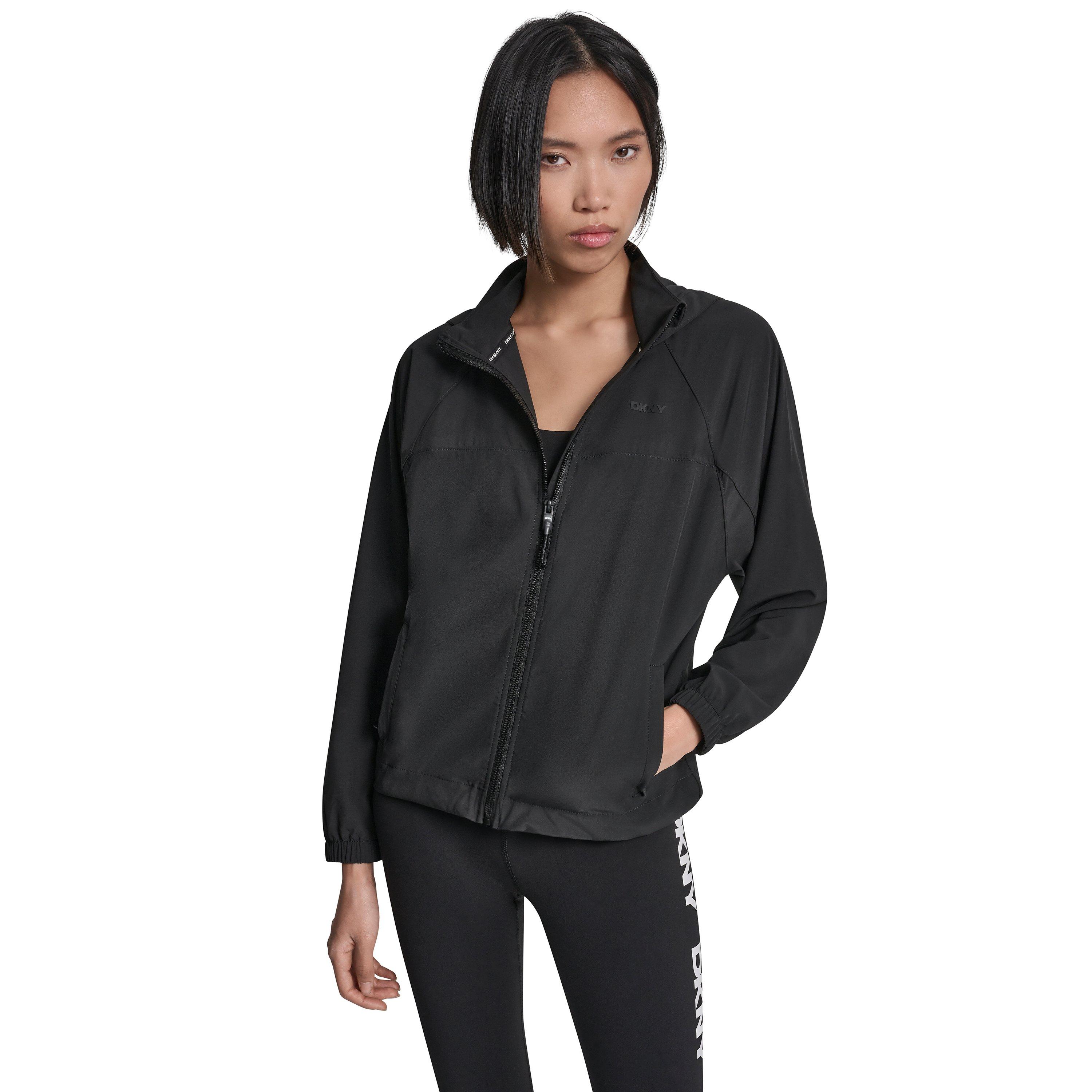 Dkny Women's Windbreaker - Black - 8 (XS)