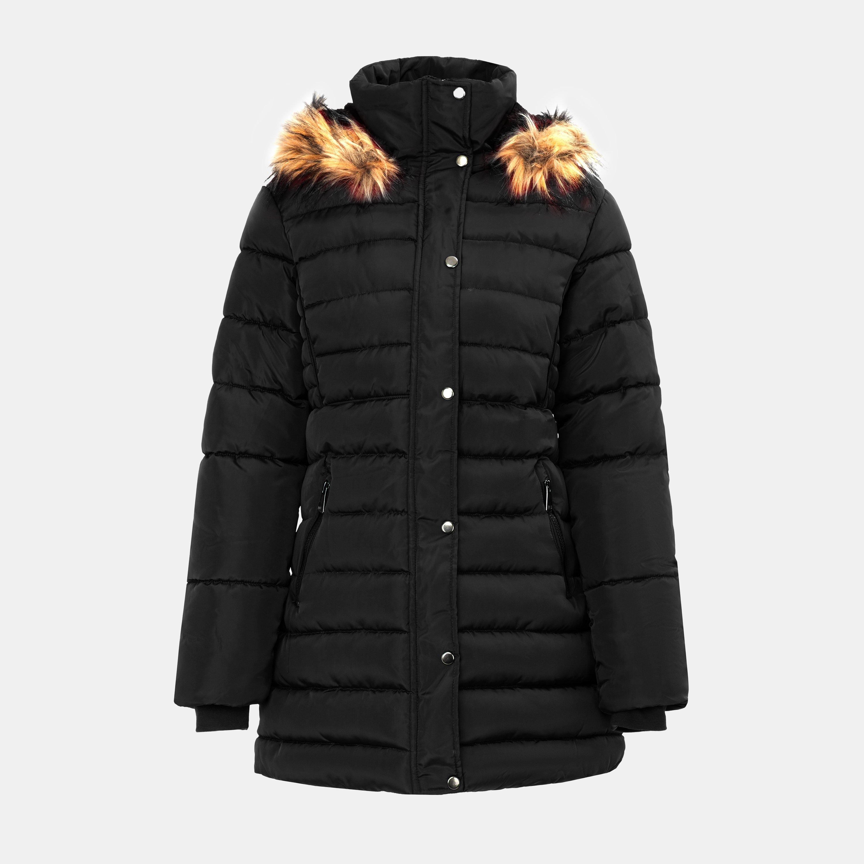 Sort - I Saw It First - Women's ISIF Detachable Hood Sherpa Lined Knee Length Parka - 1