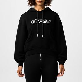 Off White Logo Bookish Hoodie