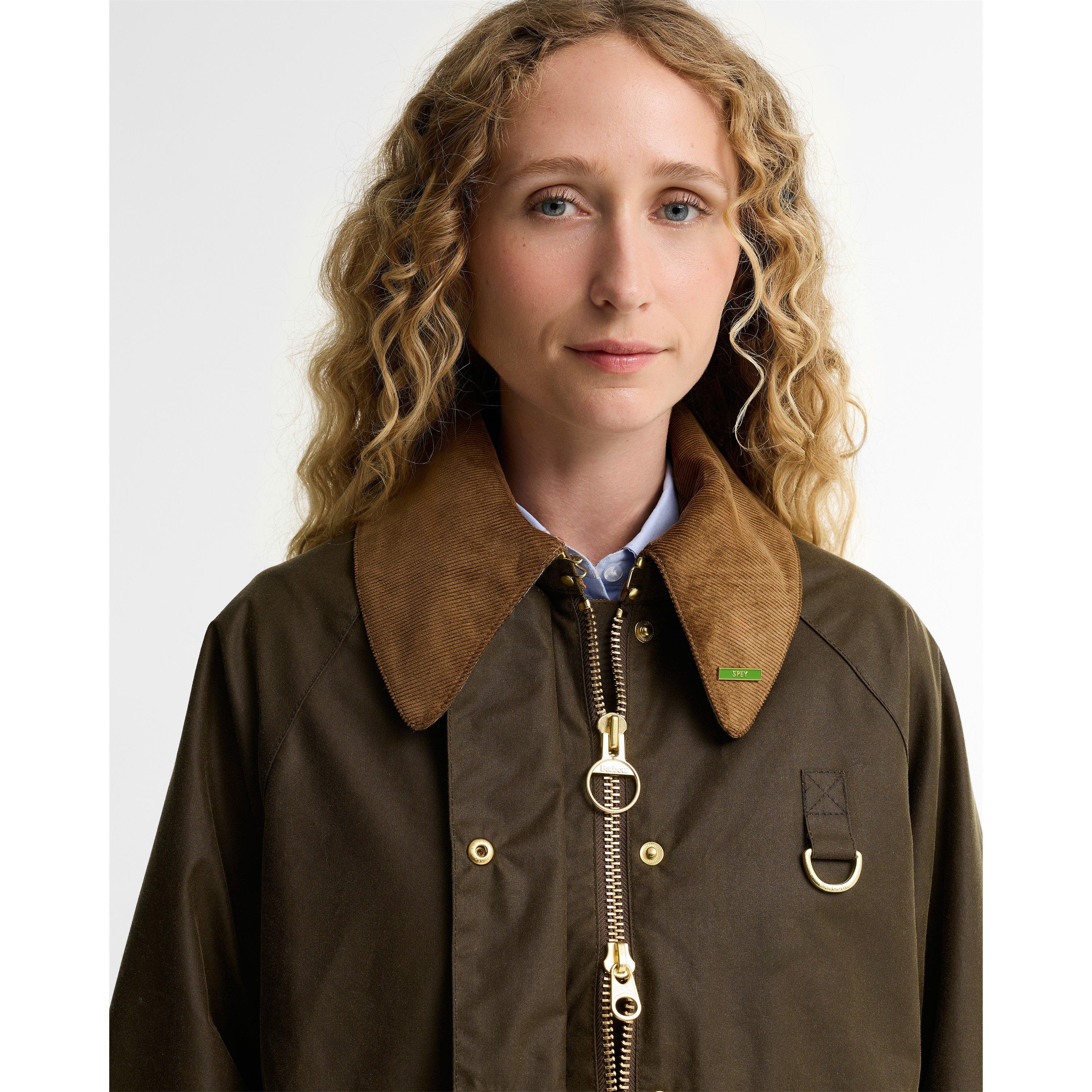 Beech/Birchwood - Barbour - Women's Icons Modern Spey Wax Jacket - 4