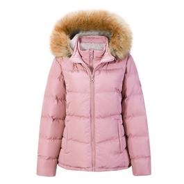 SoulCal 2 Zip Bubble Jacket for Ladies