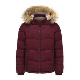 SoulCal 2 Zip Bubble Jacket Womens
