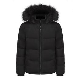 SoulCal 2 Zip Bubble Jacket Womens