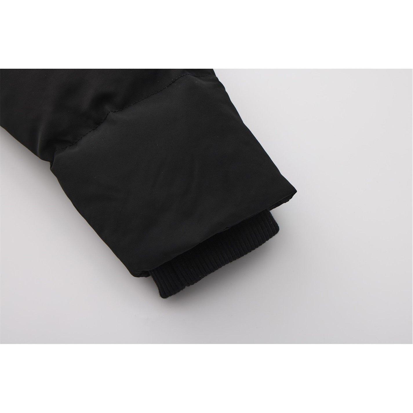 Preto - SoulCal - 2 Zip Bubble Hooded Long Sleeve Short Puffer Jacket - 7