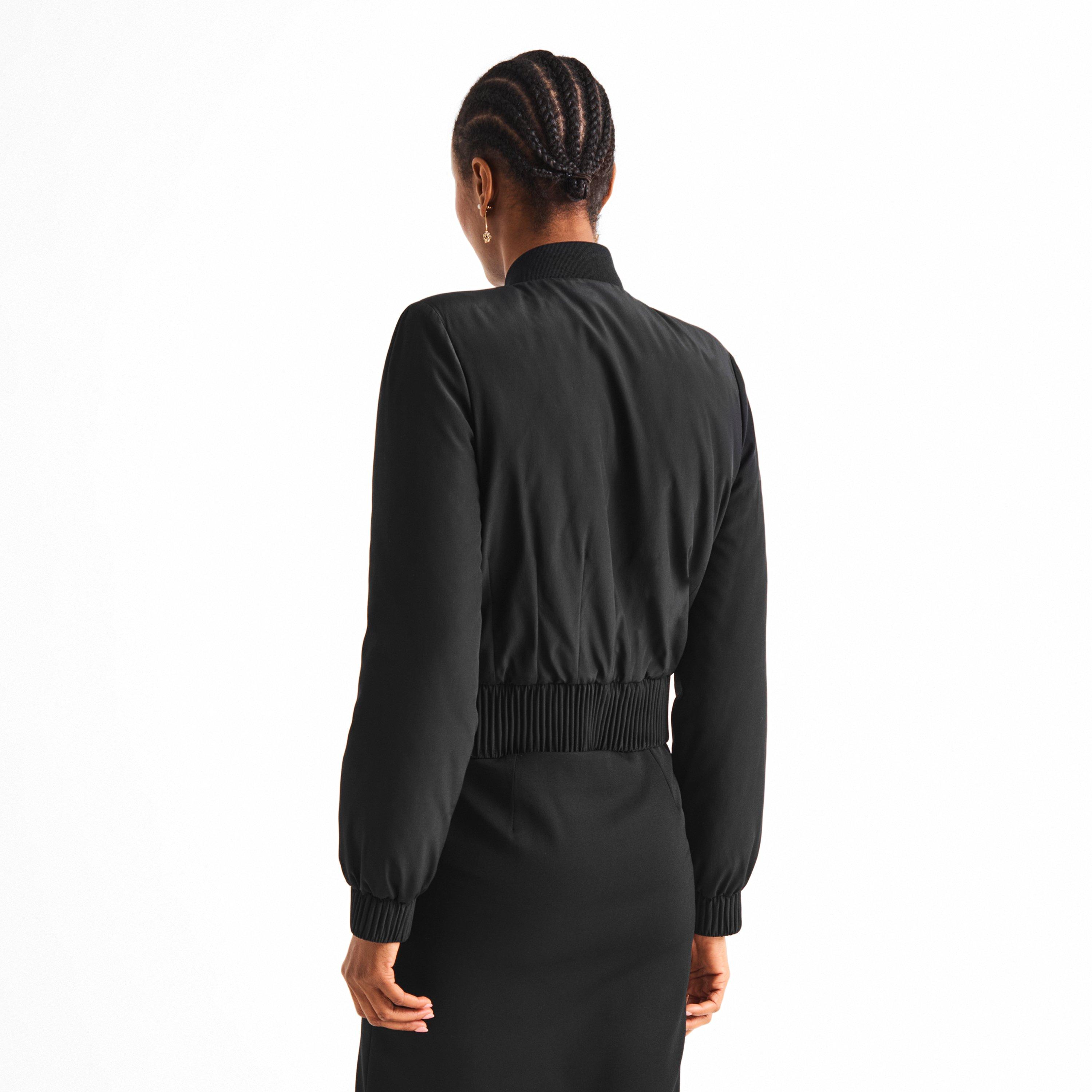 Black - Alexander McQueen - Alex Dart Bomber Jkt Ld63 - 4