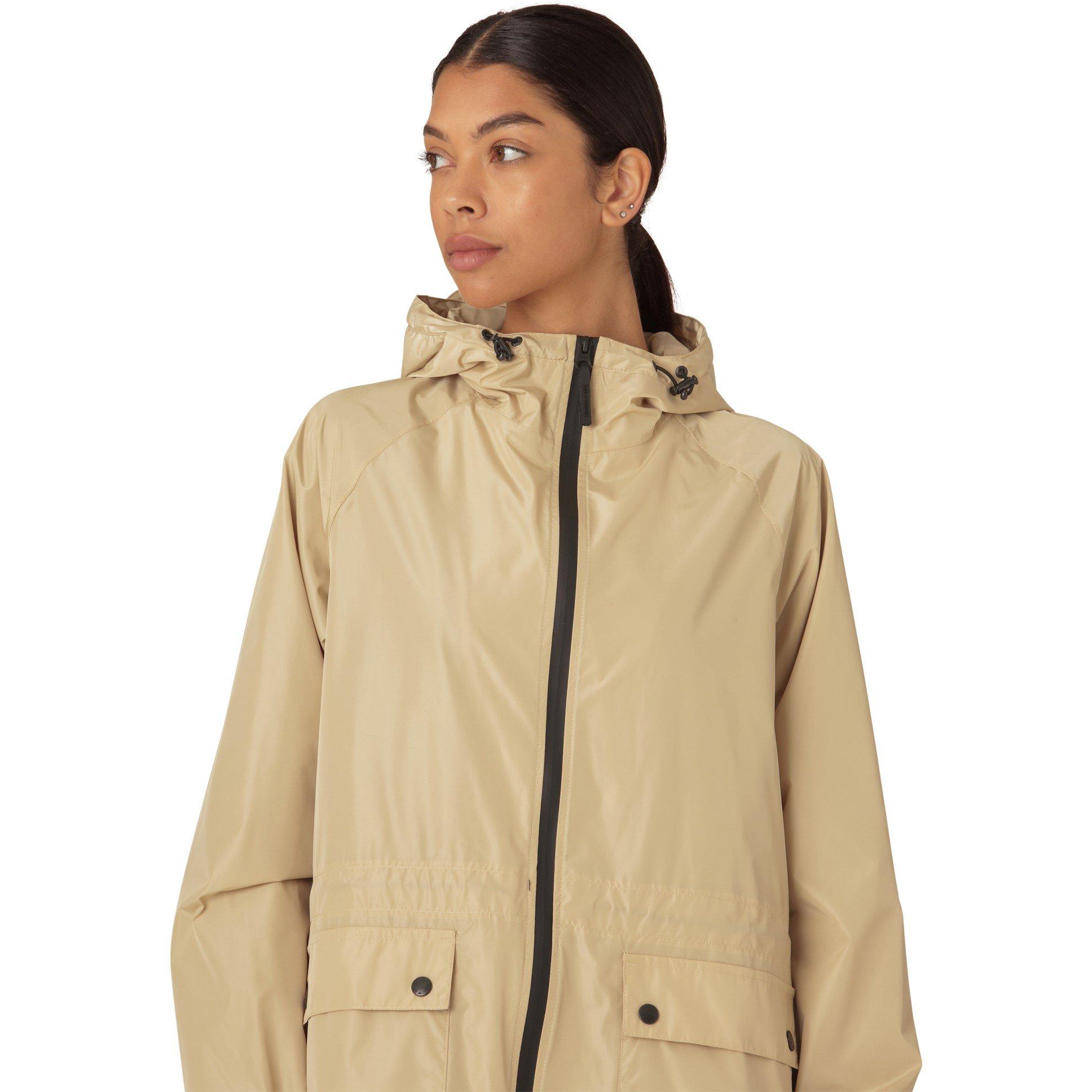 Beige - Ilse Jacobsen - Women's Long Anorak - 3