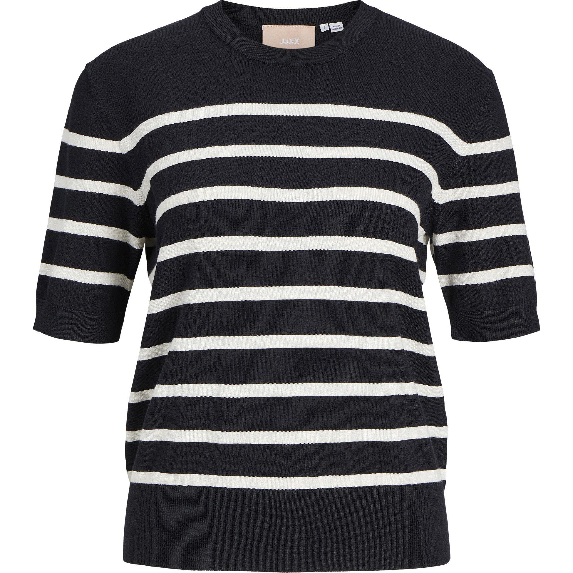 Zwart - JJXX - Layla Short-Sleeve Knitted Top - 6