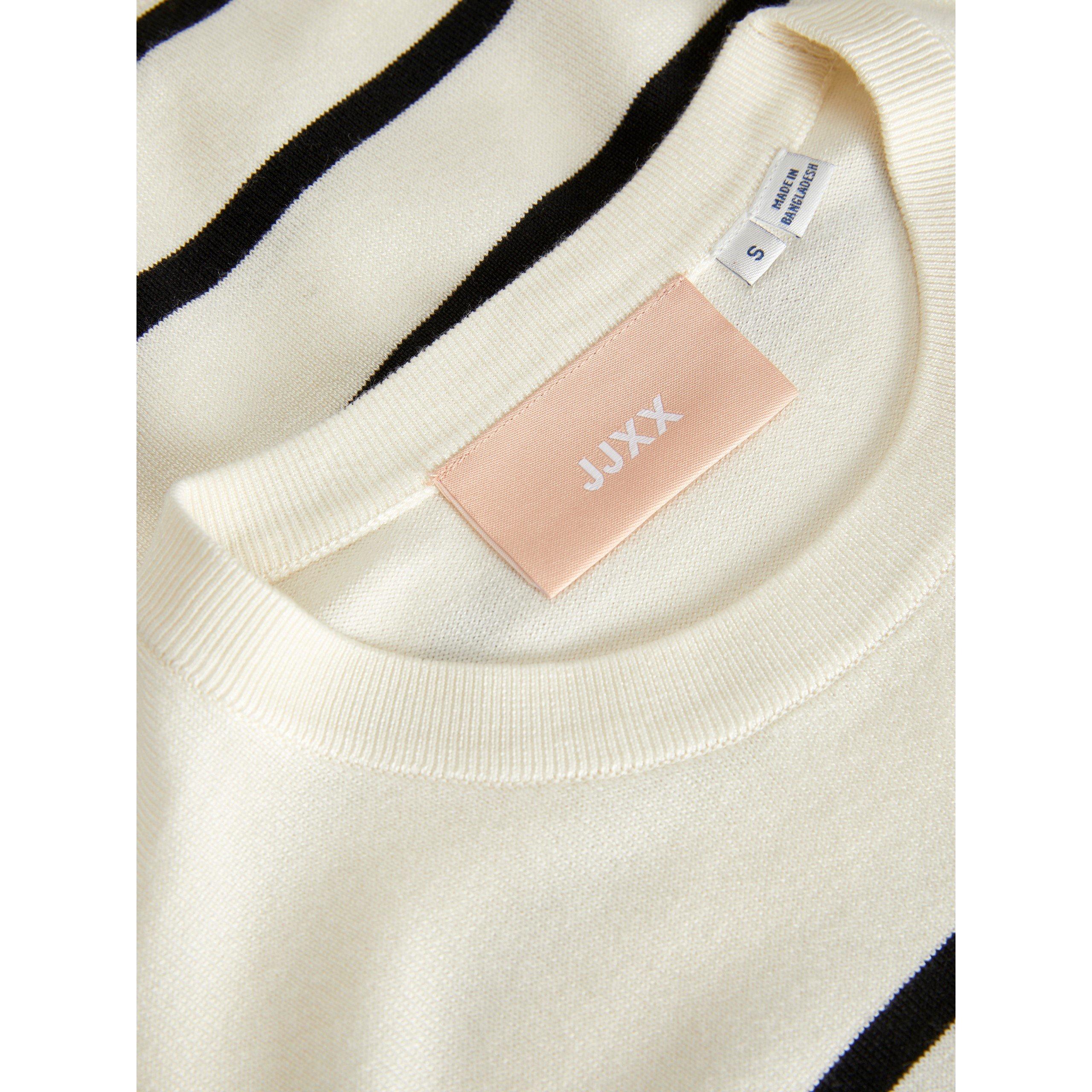 Ghiaccio alla vaniglia - JJXX - Women's Layla Short-Sleeve Knitted Top - 5