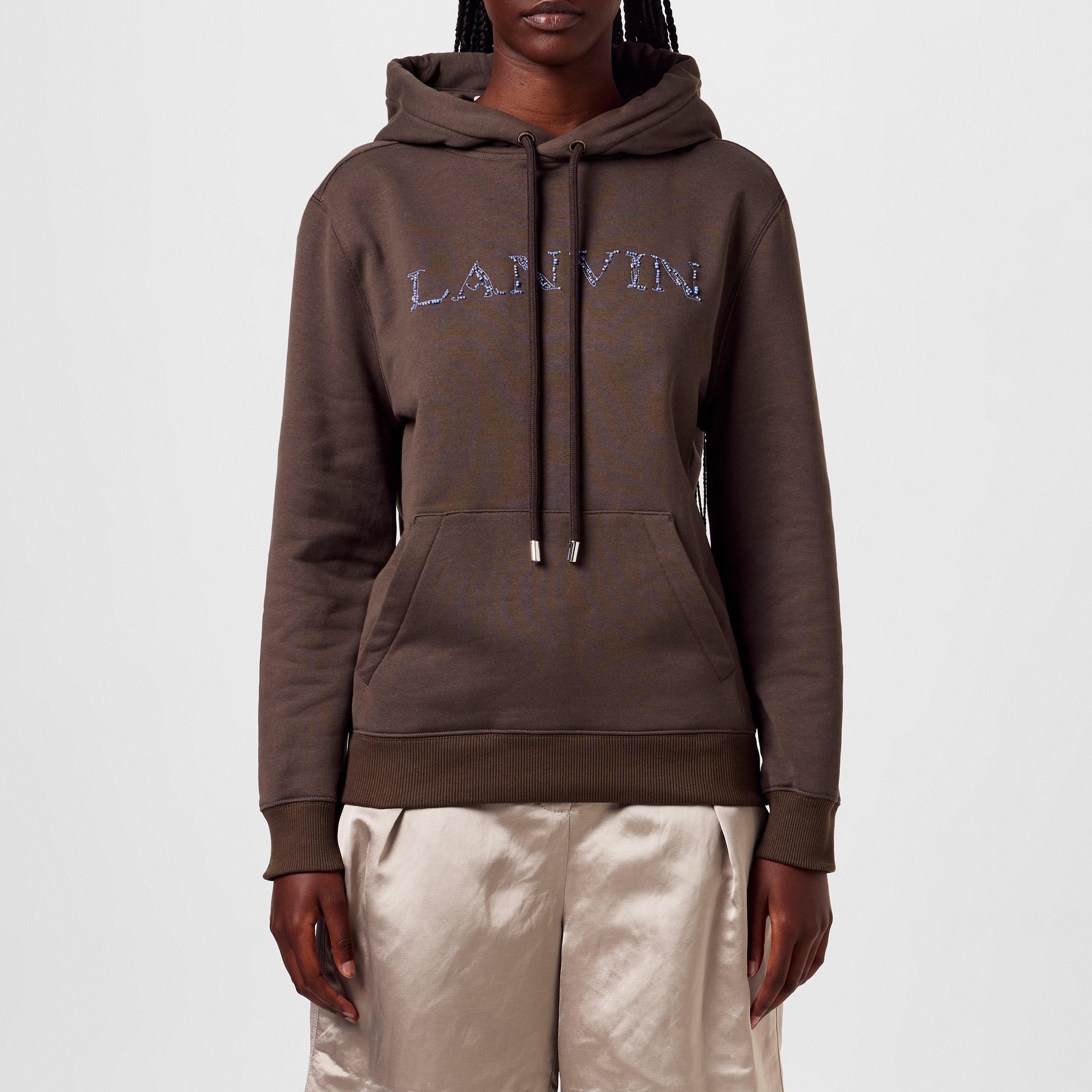 Shadow - Lanvin - Embroidered Logo Hoodie - 1