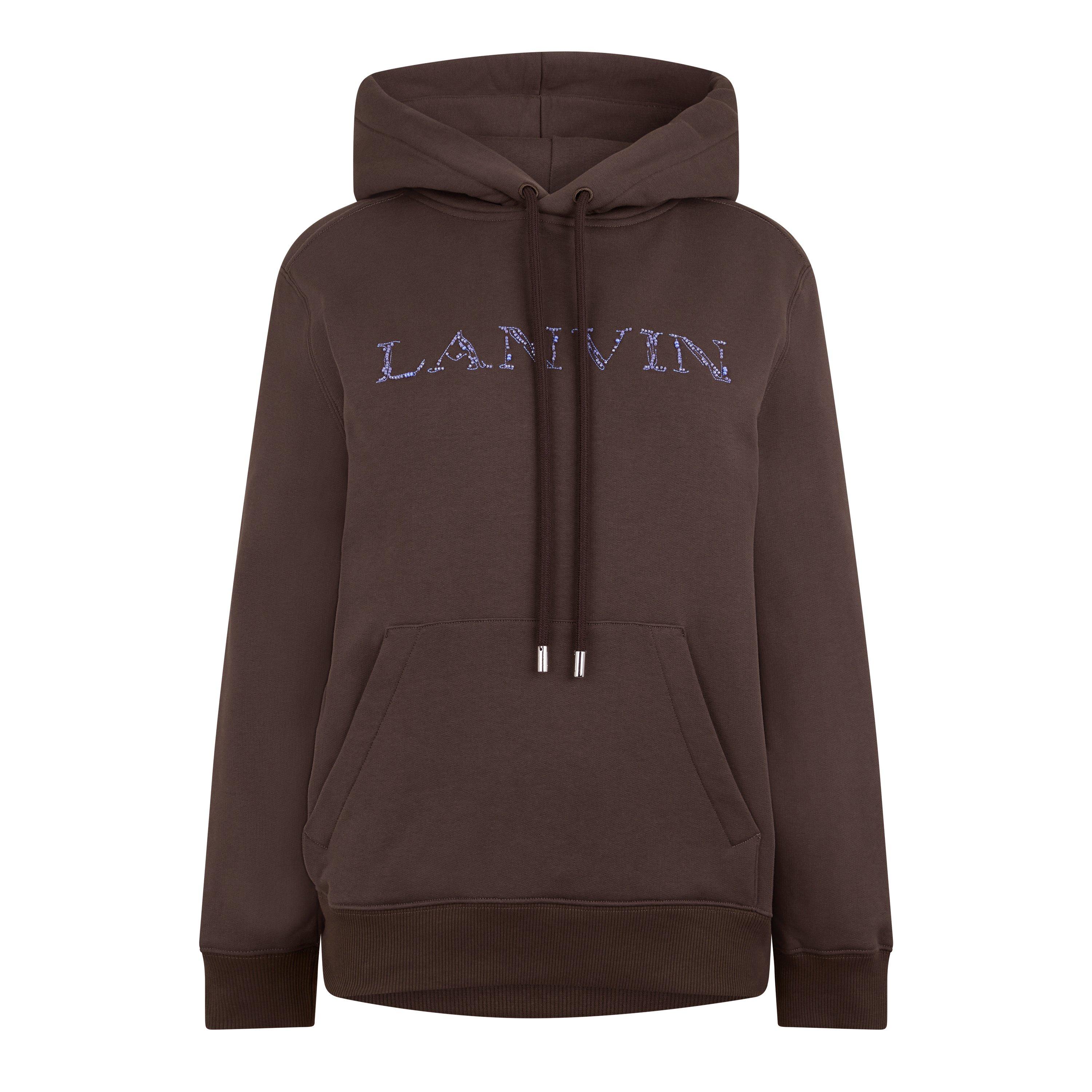 Shadow - Lanvin - Embroidered Logo Hoodie - 5