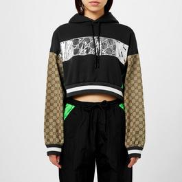 Gucci Double G Cropped Hoodie