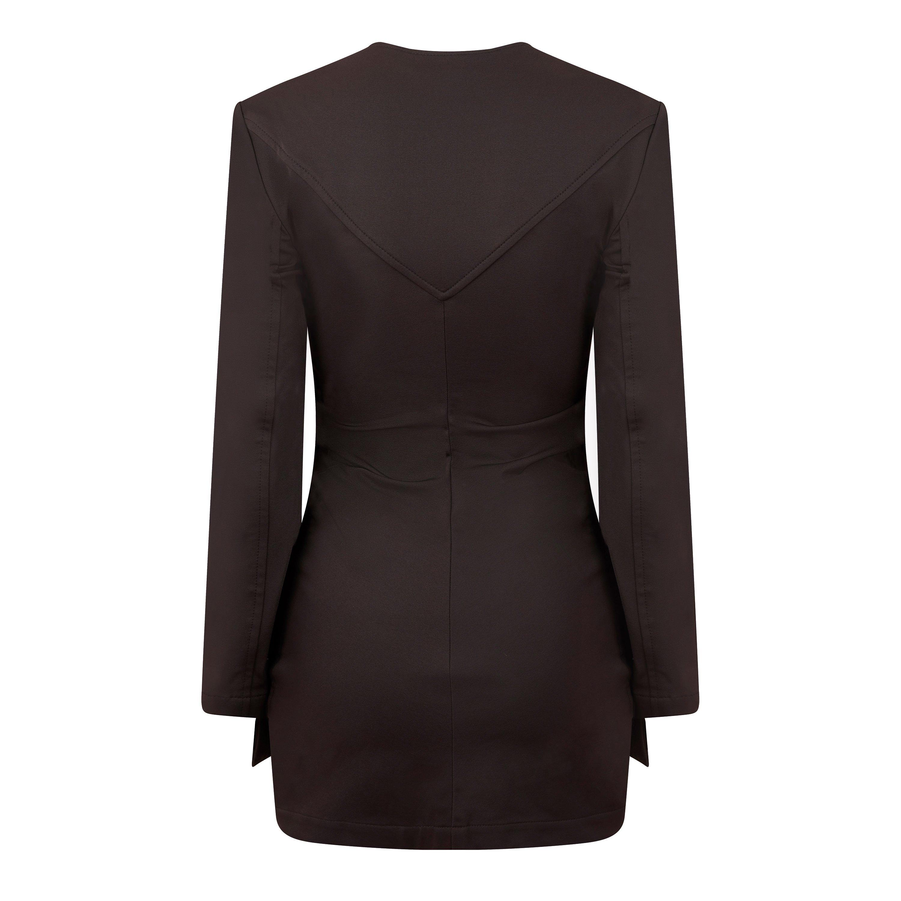 Chocolate - Bottega Veneta - Women's Bomber Jacket - 2