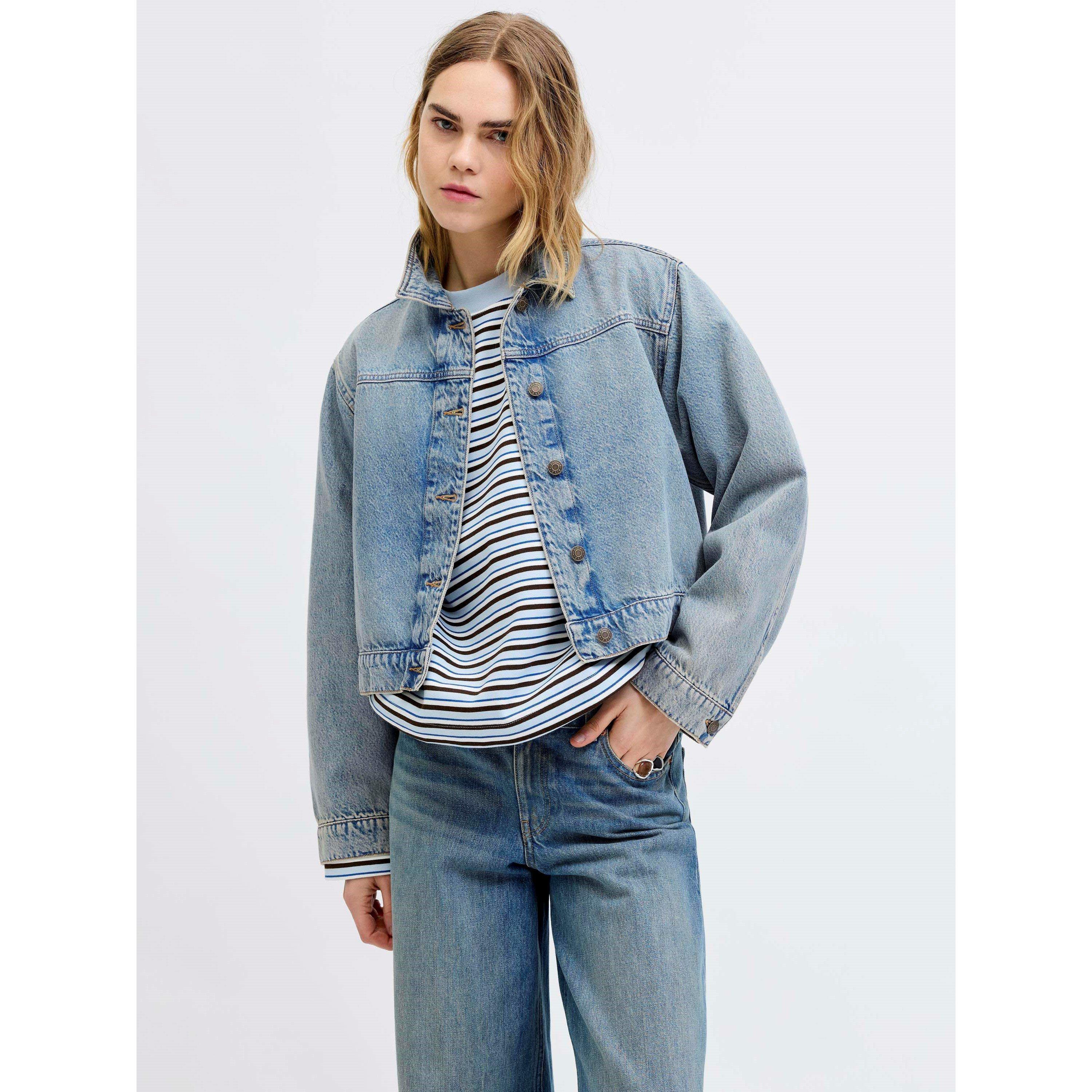 Lt Blue Denim - JJXX - JJXX Norma Ls Jacket Ld63 - 7