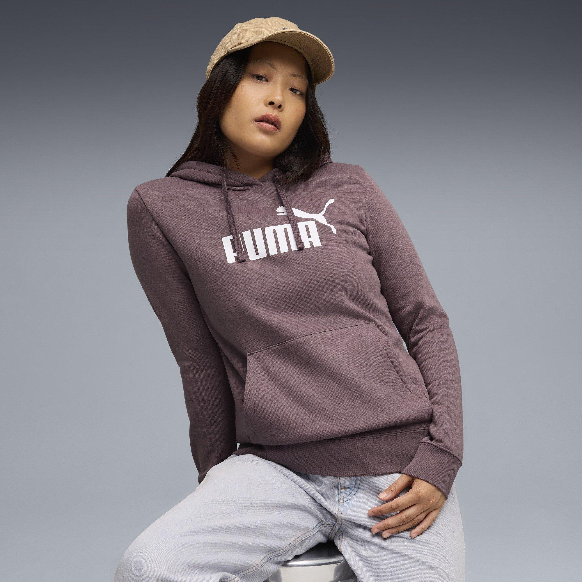 Raisin - Puma - Women's No. 1 Logo Tech Fleece Overhead Hoodie - 3