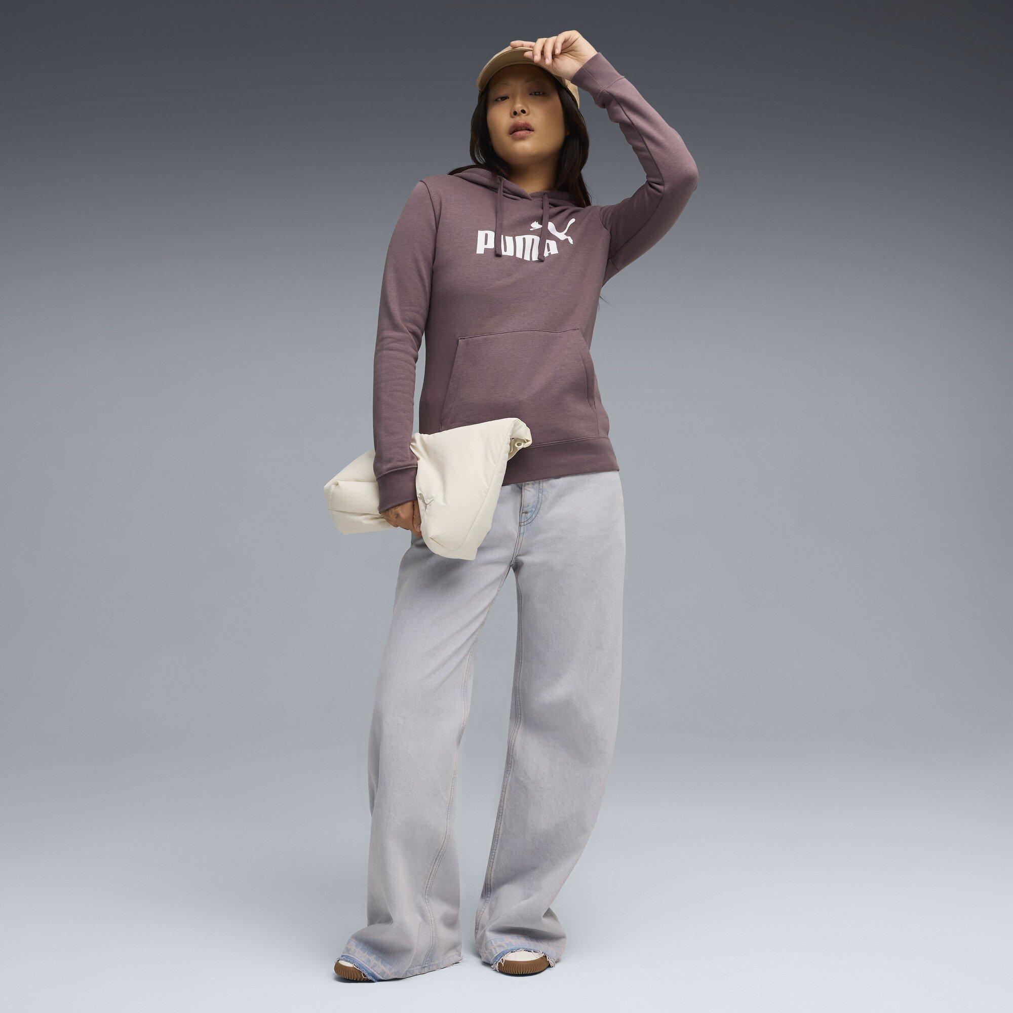 Raisin - Puma - Women's No. 1 Logo Tech Fleece Overhead Hoodie - 5