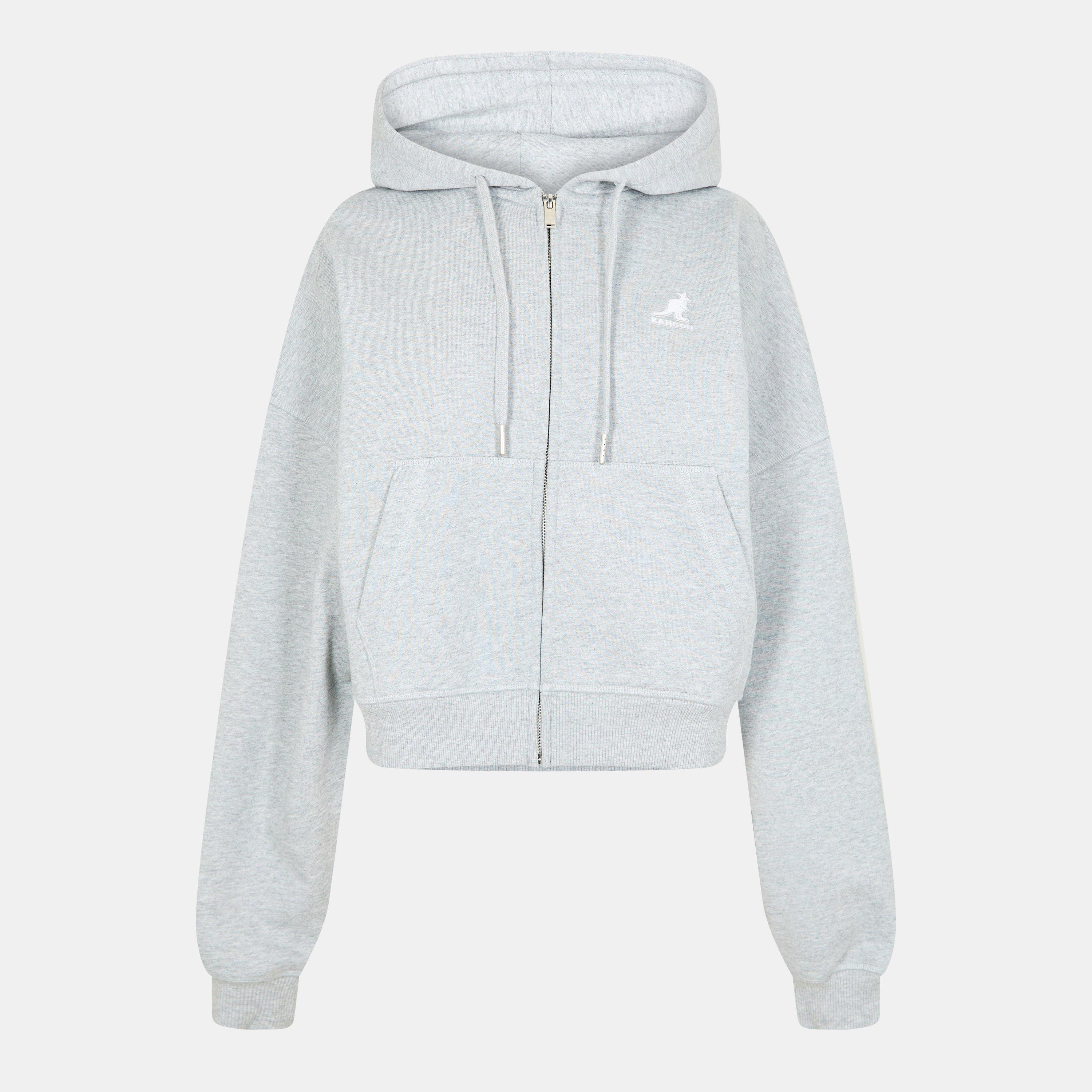 Kangol Women's Zip Hoodie - Grey - 18 (2XL)