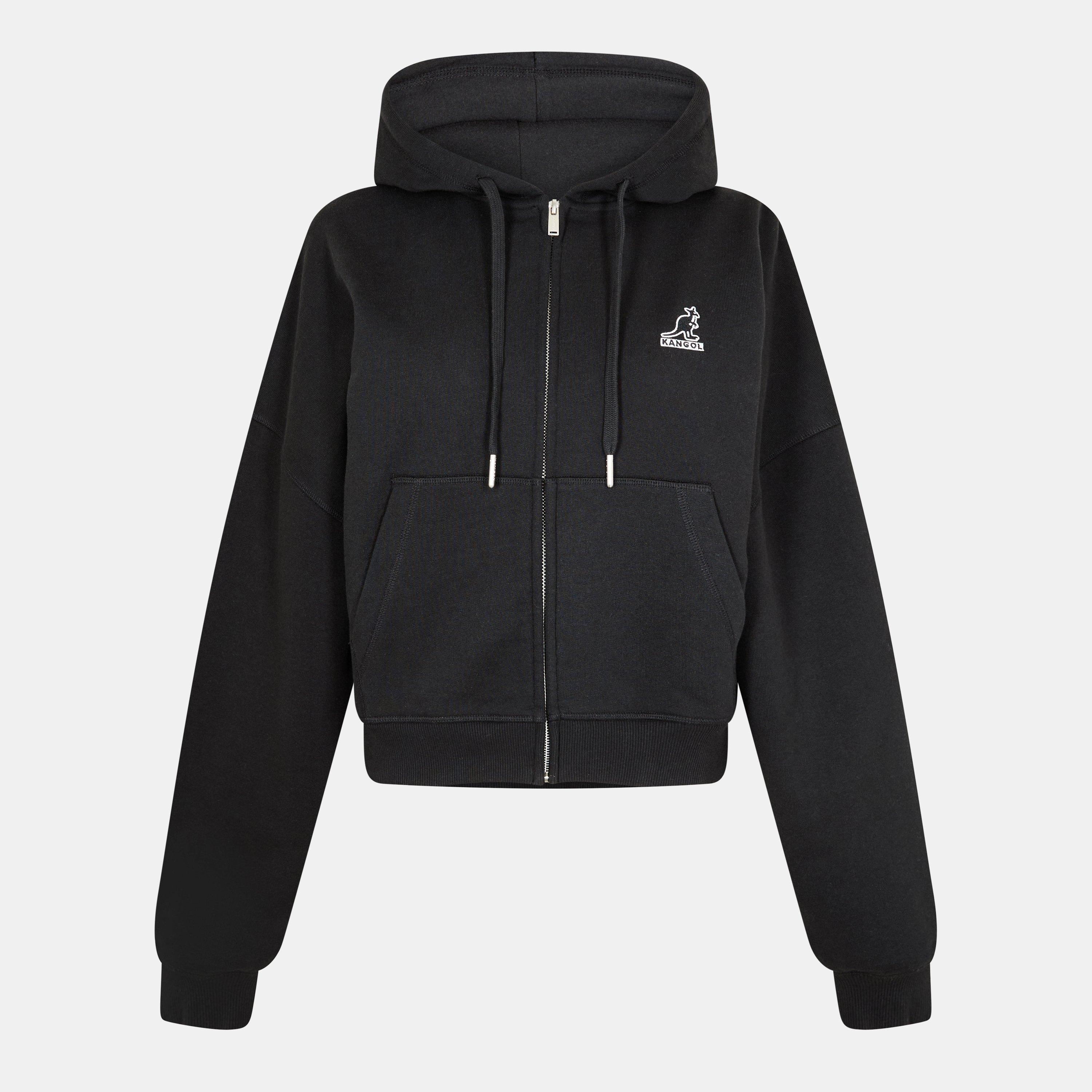 Kangol Women's Zip Hoodie - Black - 12 (M)