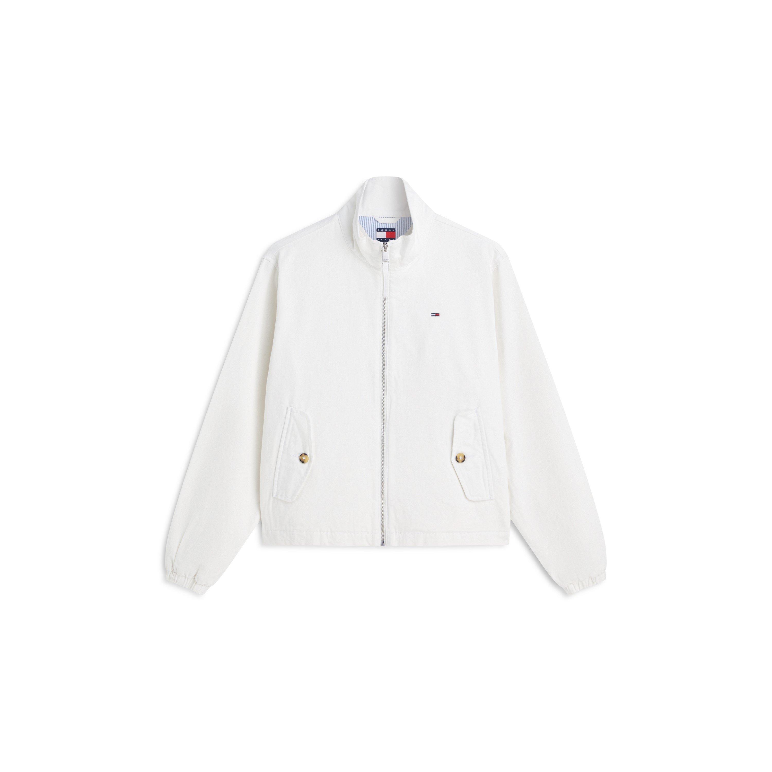 Tommy Jeans Women's Coach Jacket - Ecru - 8 (XS)