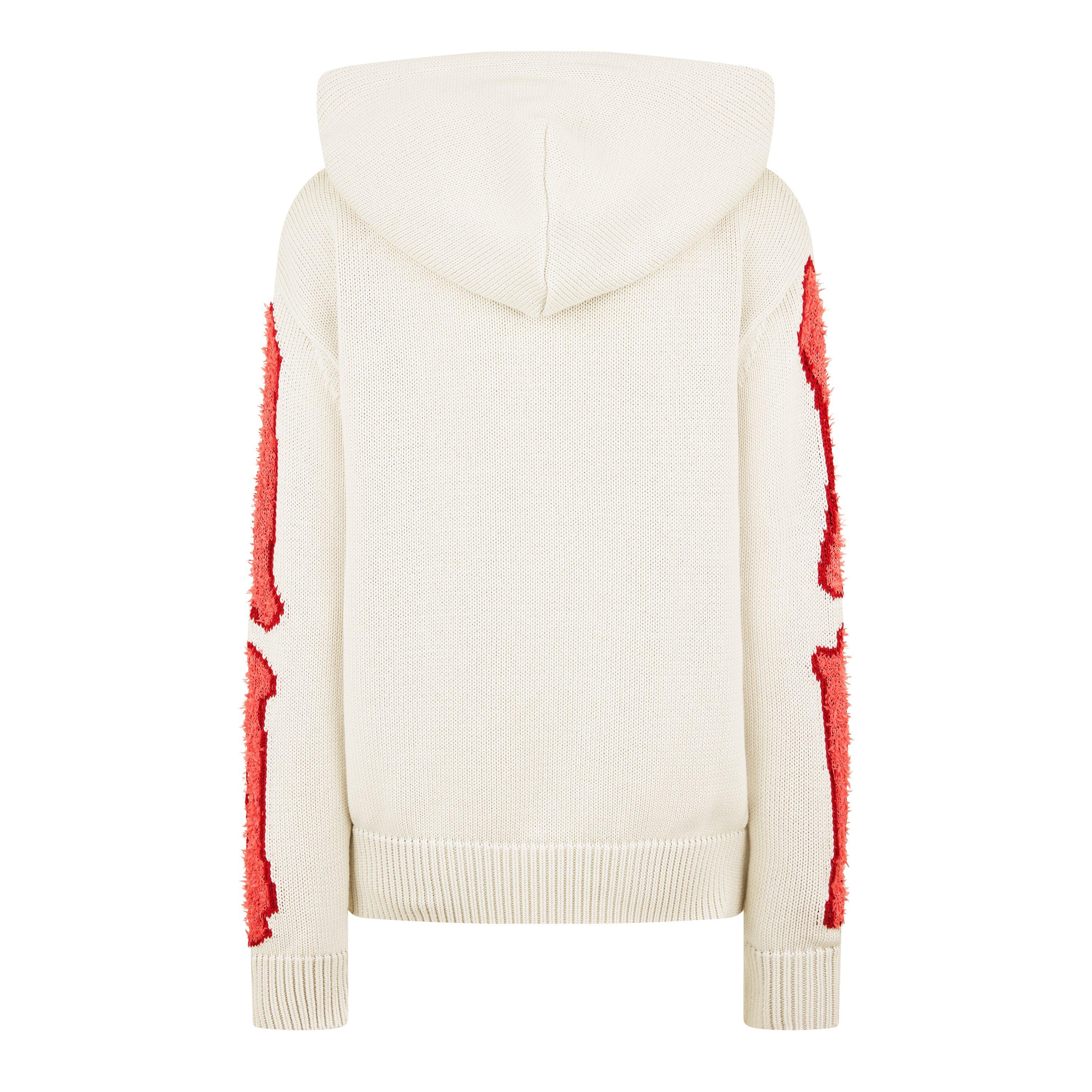 Alabaster - Amiri - Bones Knitted Hoodie - 6