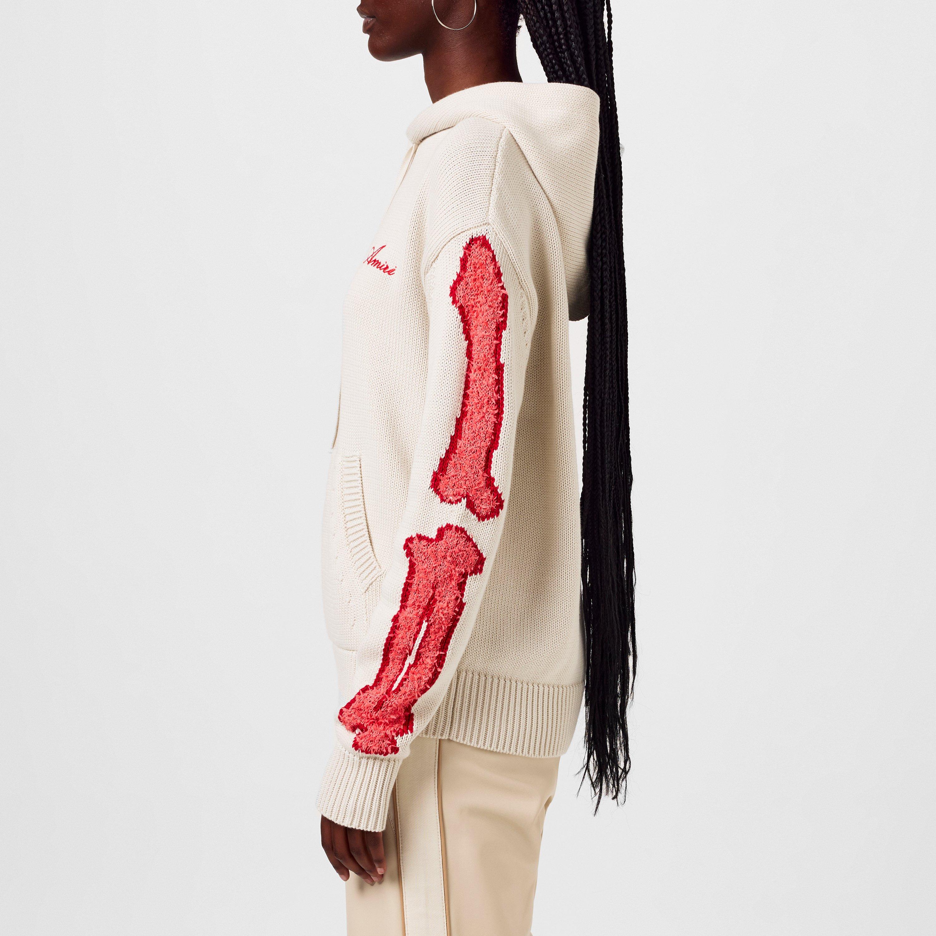 Alabaster - Amiri - Bones Knitted Hoodie - 5