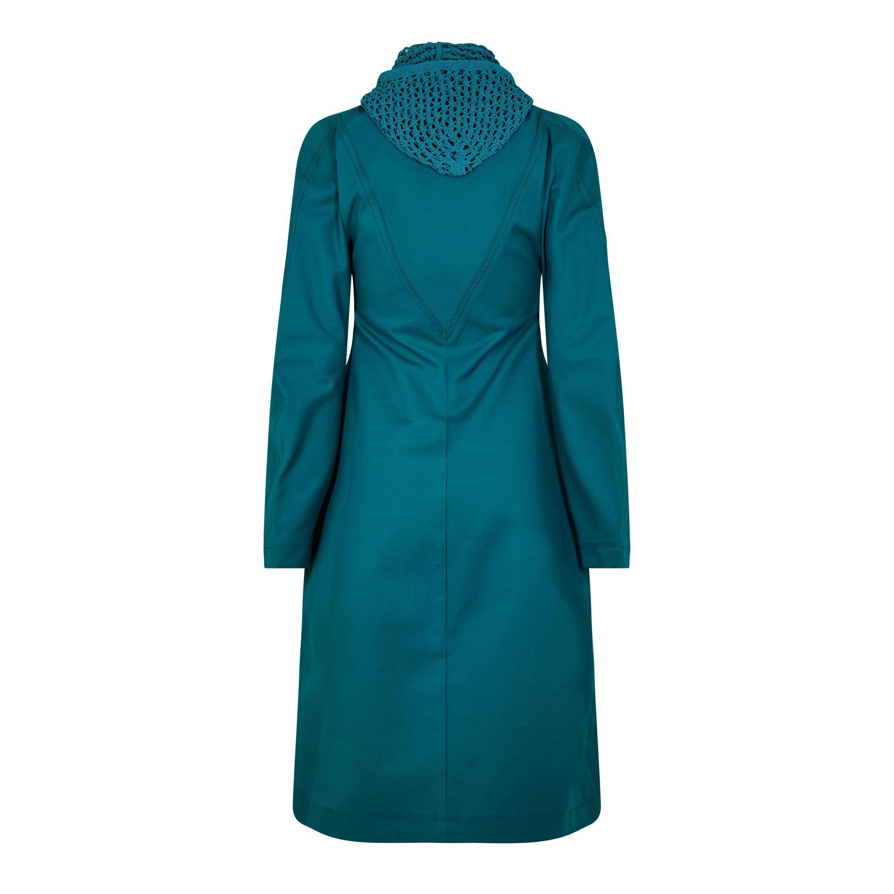 Duck Green - Bottega Veneta - Women's  Structured Overcoat - 2