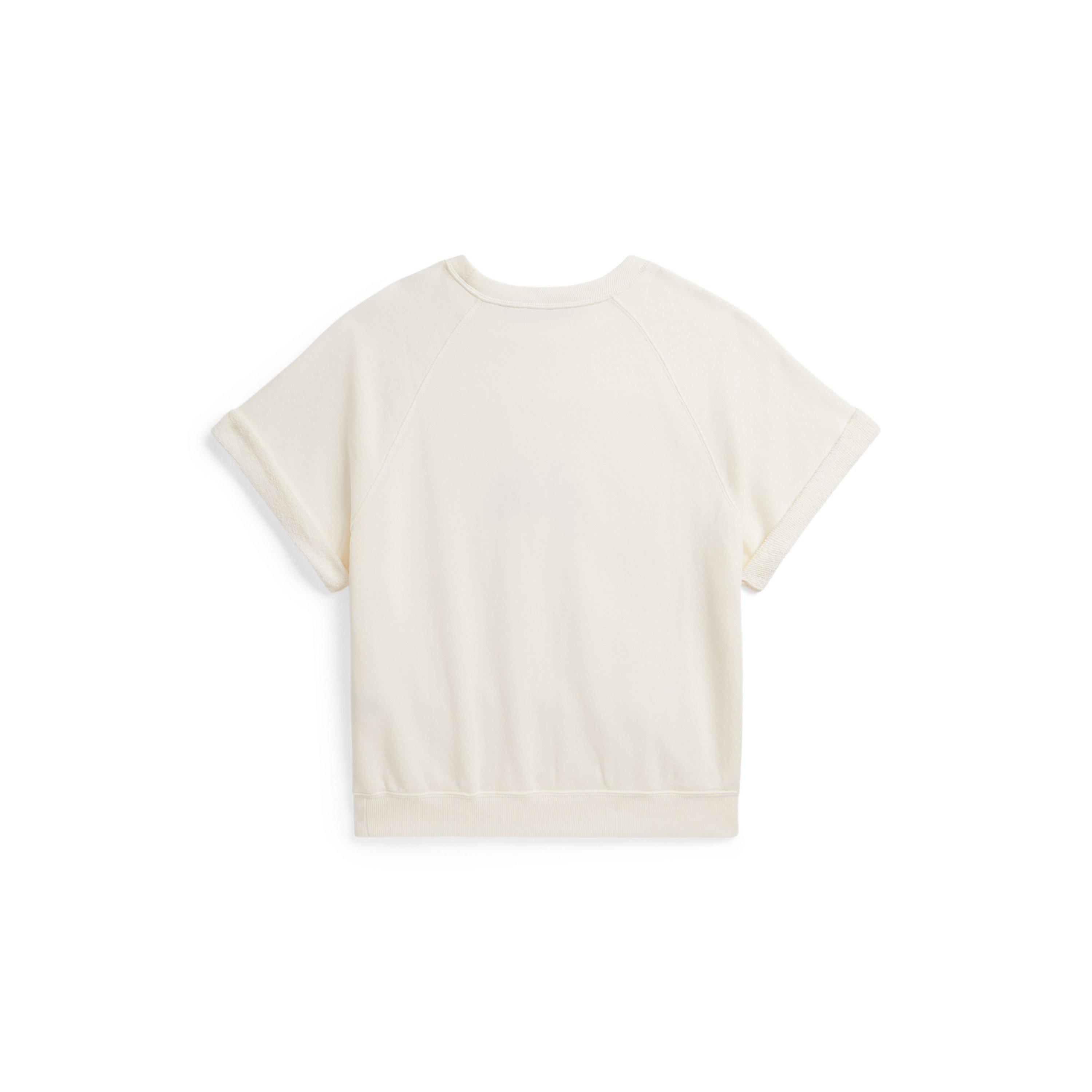 WARM WHITE - Polo Ralph Lauren - Women's Cropped Sweatshirt - 2