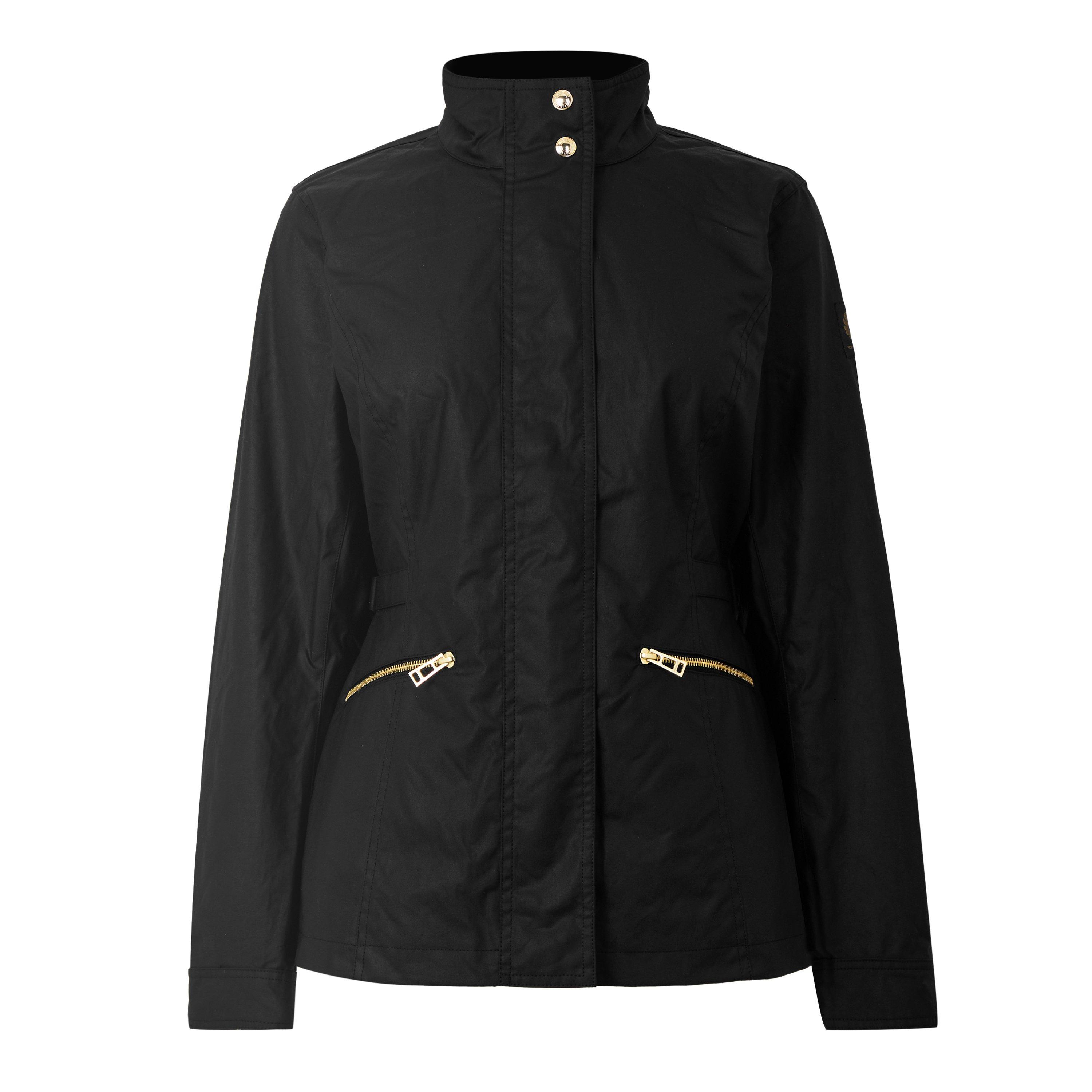 Black - Belstaff - Women's Wax Jacket - 1