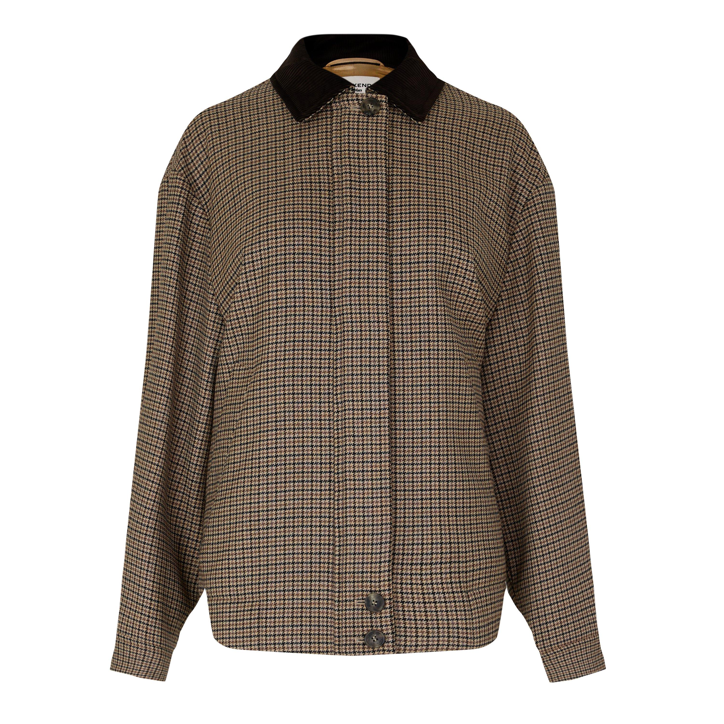 Brown Small - Weekend Max Mara - Women's Weekend Festa Barn Jacket - 1