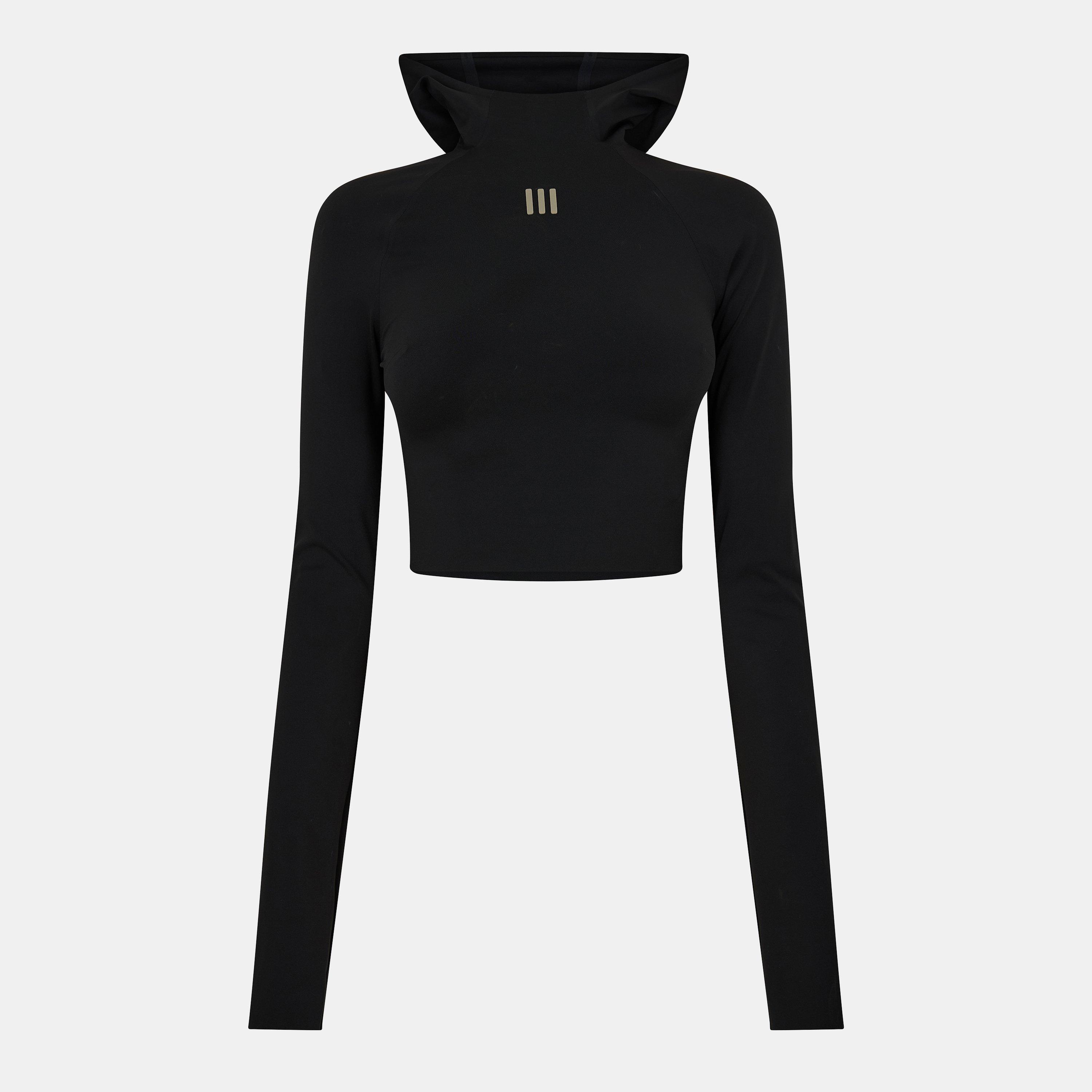 Fear Of God Women's Athletics Cropped Hoodie - Black - Size 12 (M)