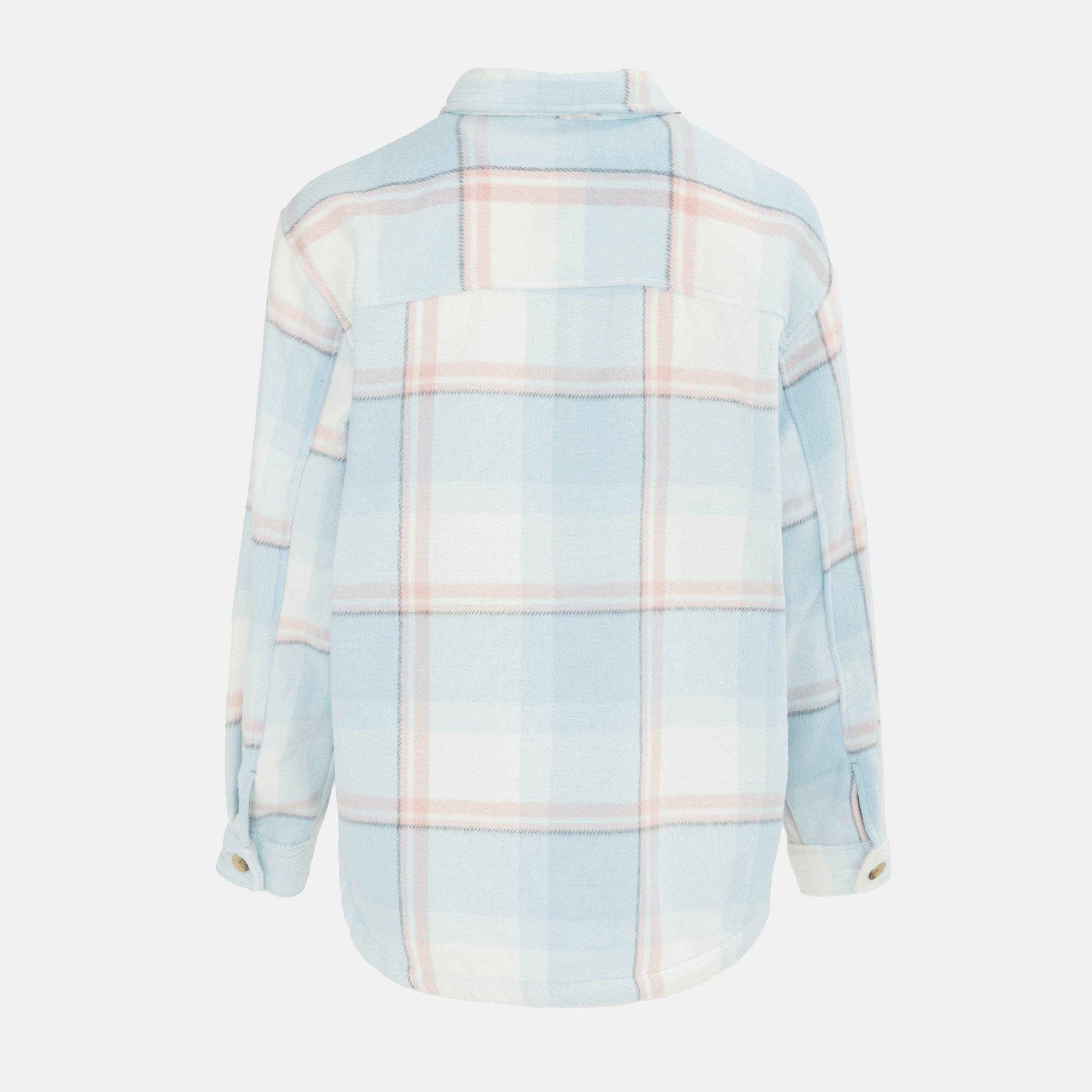 Light Blue - Miso - Wool Shirt Ladies - 2
