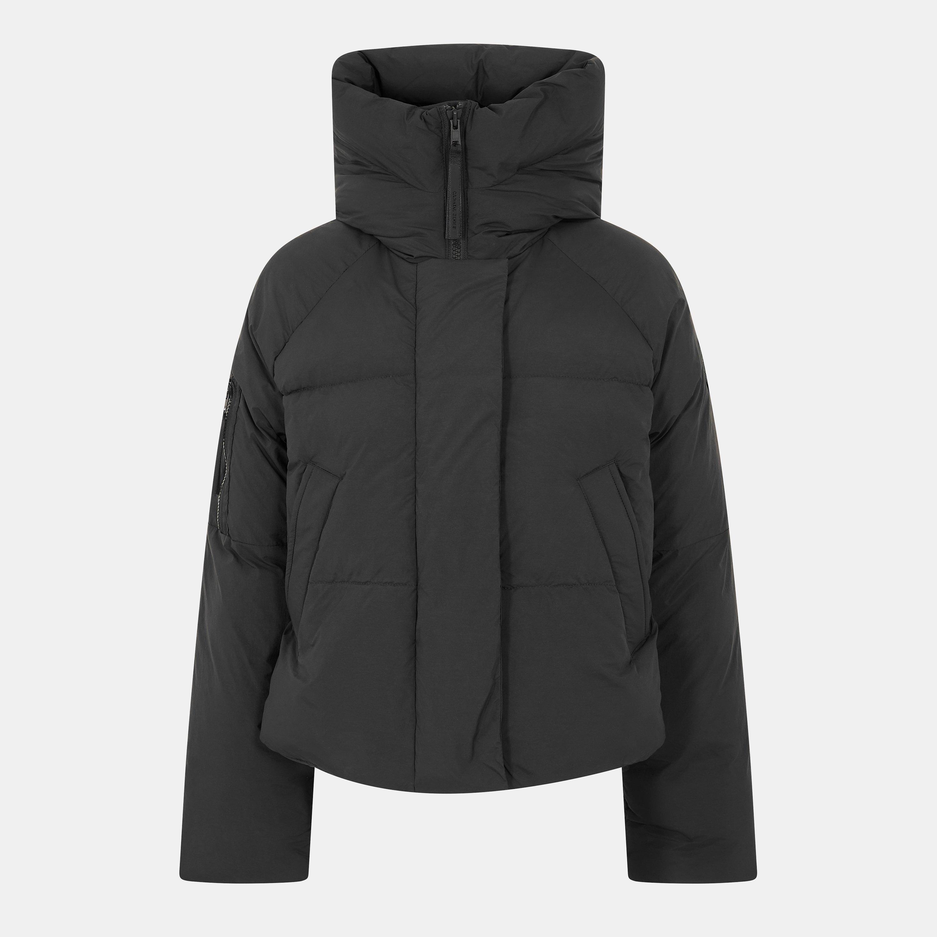 Canada Goose Women's Chilliwack Puff Insulated Weather Protection Parka - Black Noir - Size 10 (S)