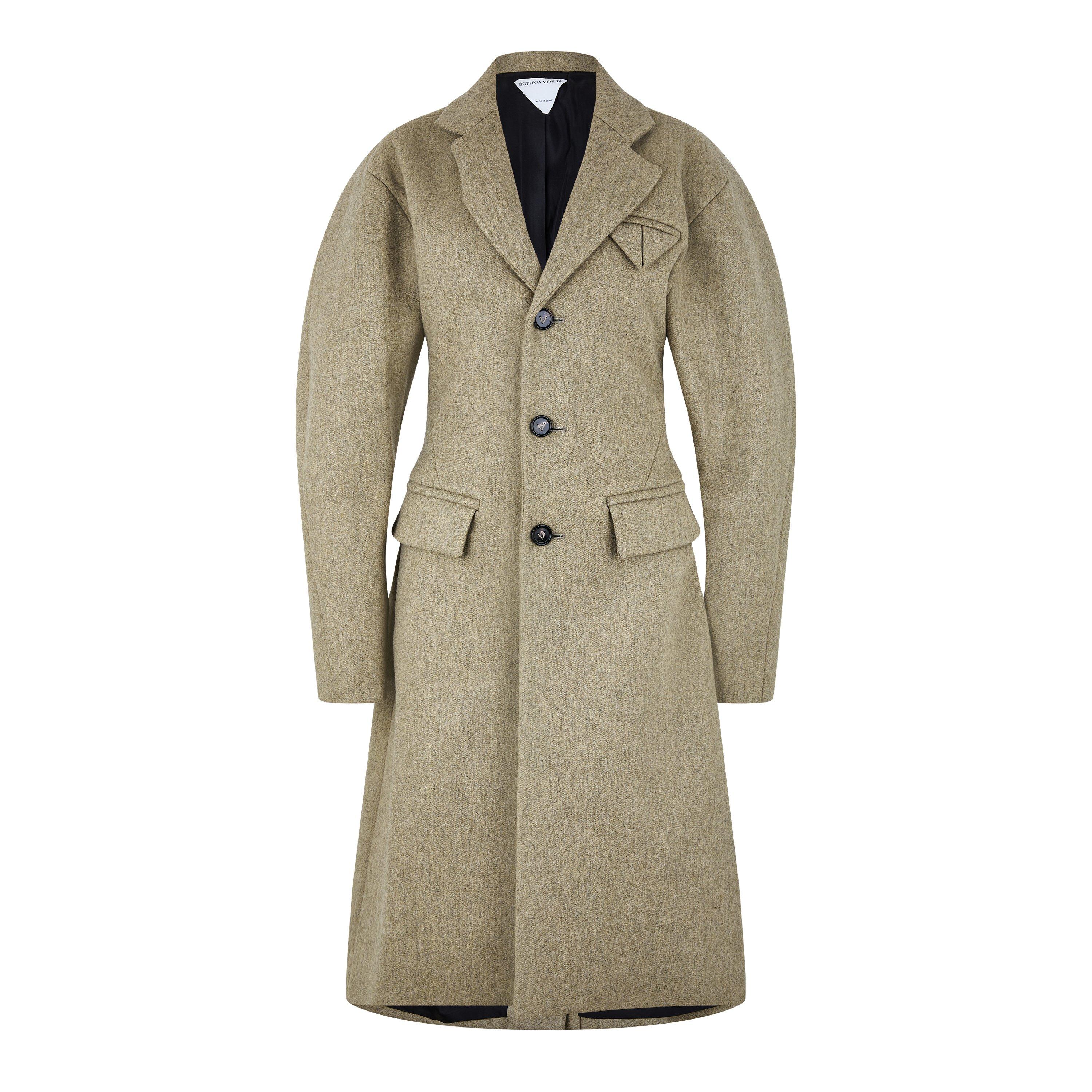 Chameleon - Bottega Veneta - Women's  Structured Overcoat - 1