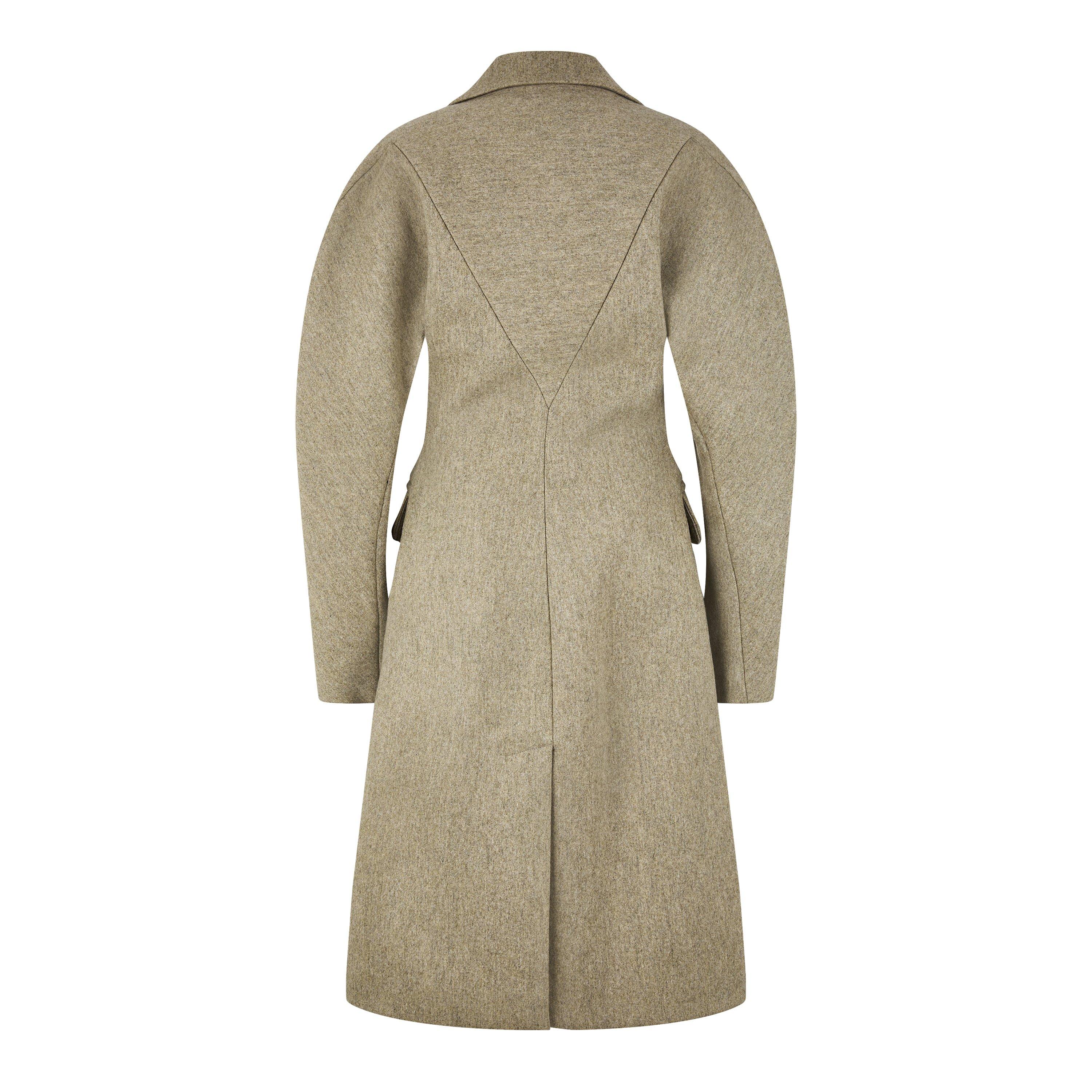Chameleon - Bottega Veneta - Women's  Structured Overcoat - 2