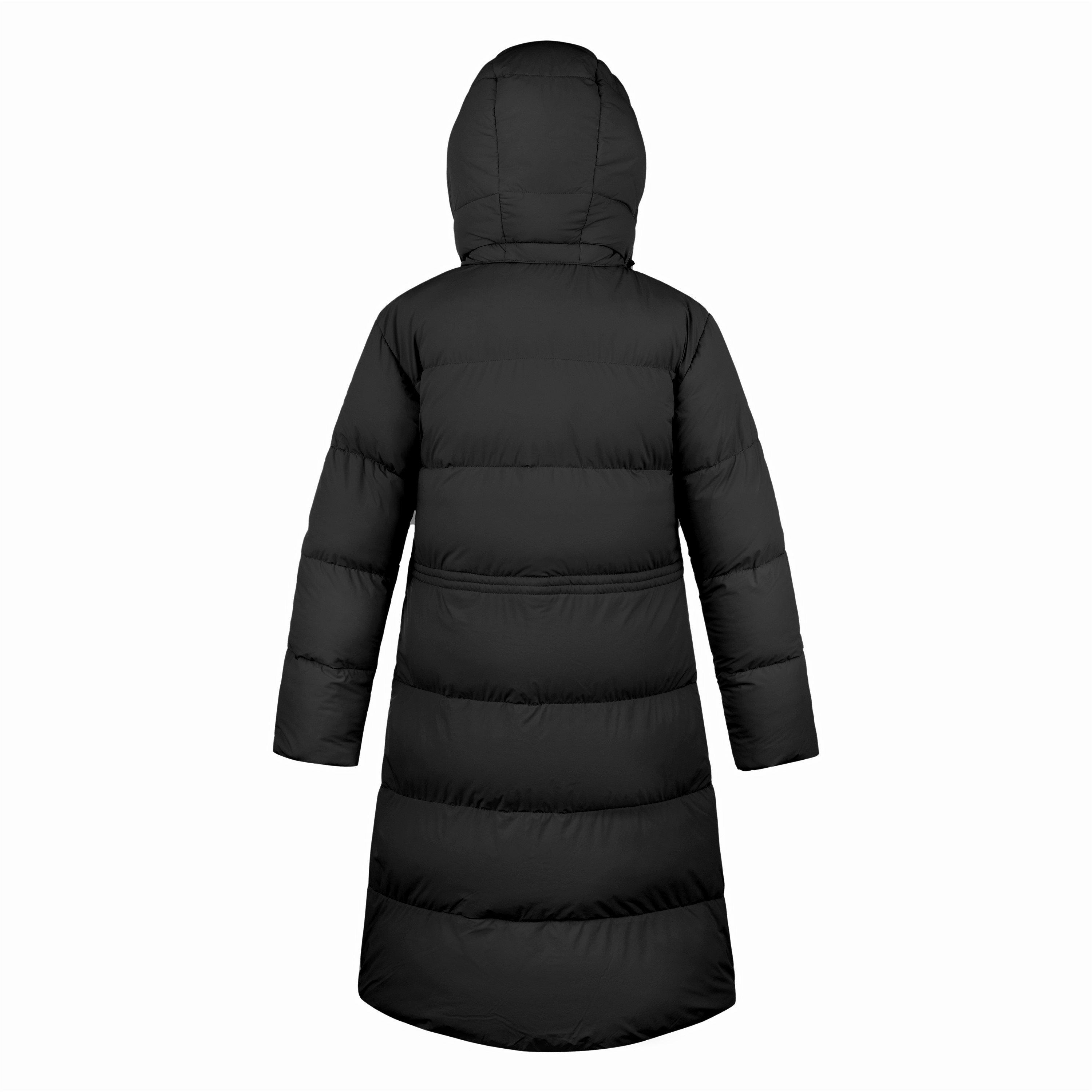 Crna - Museum - Women's L Pad Long Puffer Jacket - 2