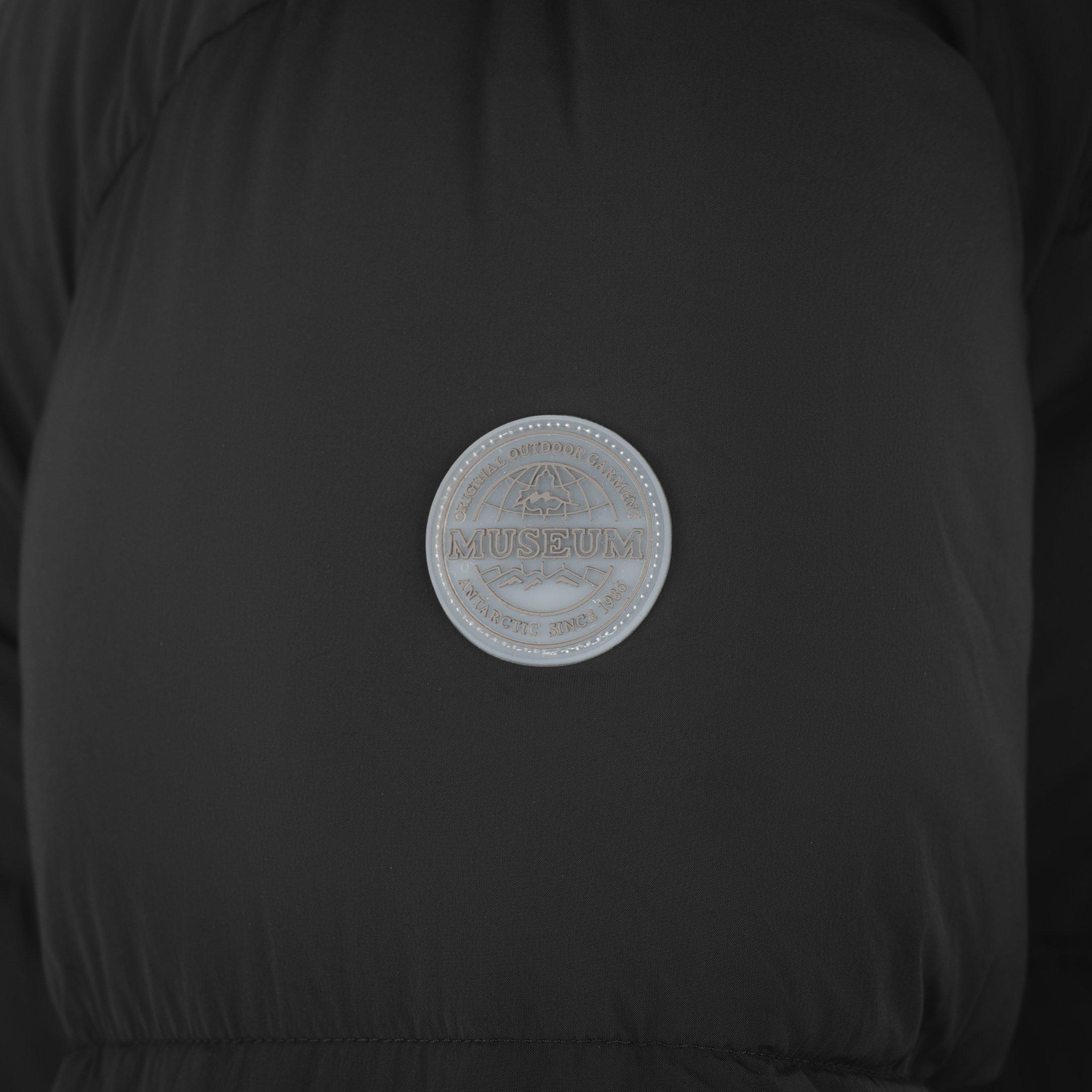 Crna - Museum - Women's L Pad Long Puffer Jacket - 4