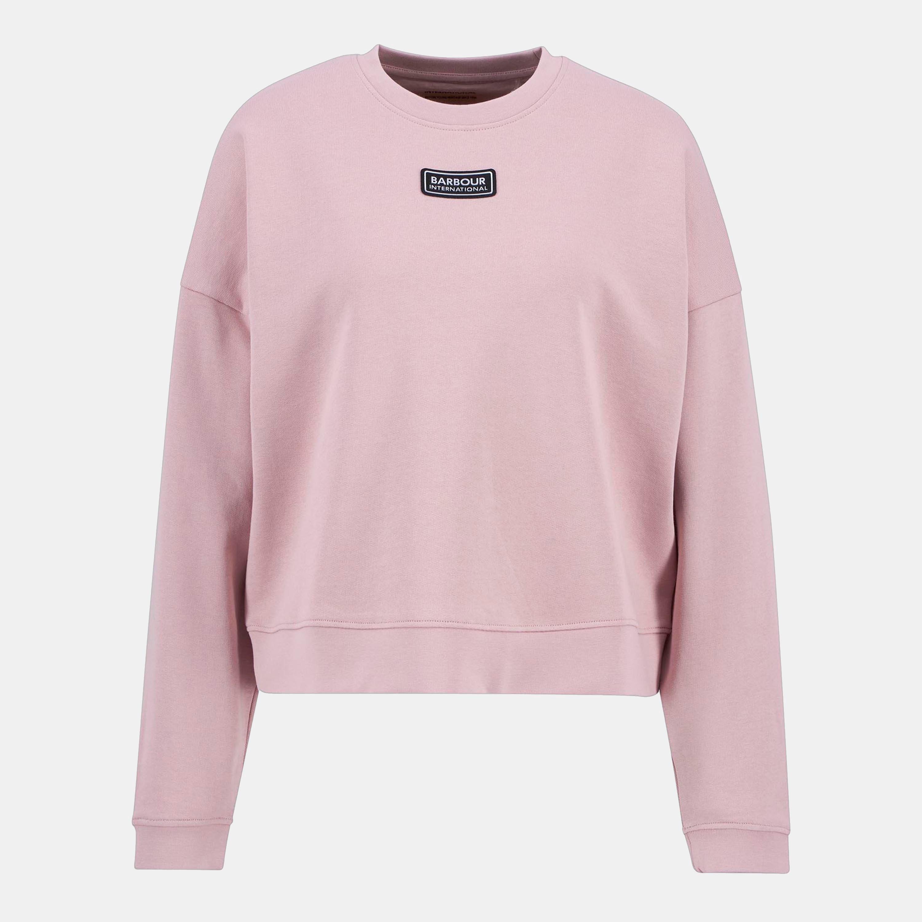Barbour International Imogen Sweater - Pale Mauve - Size 10 (S)